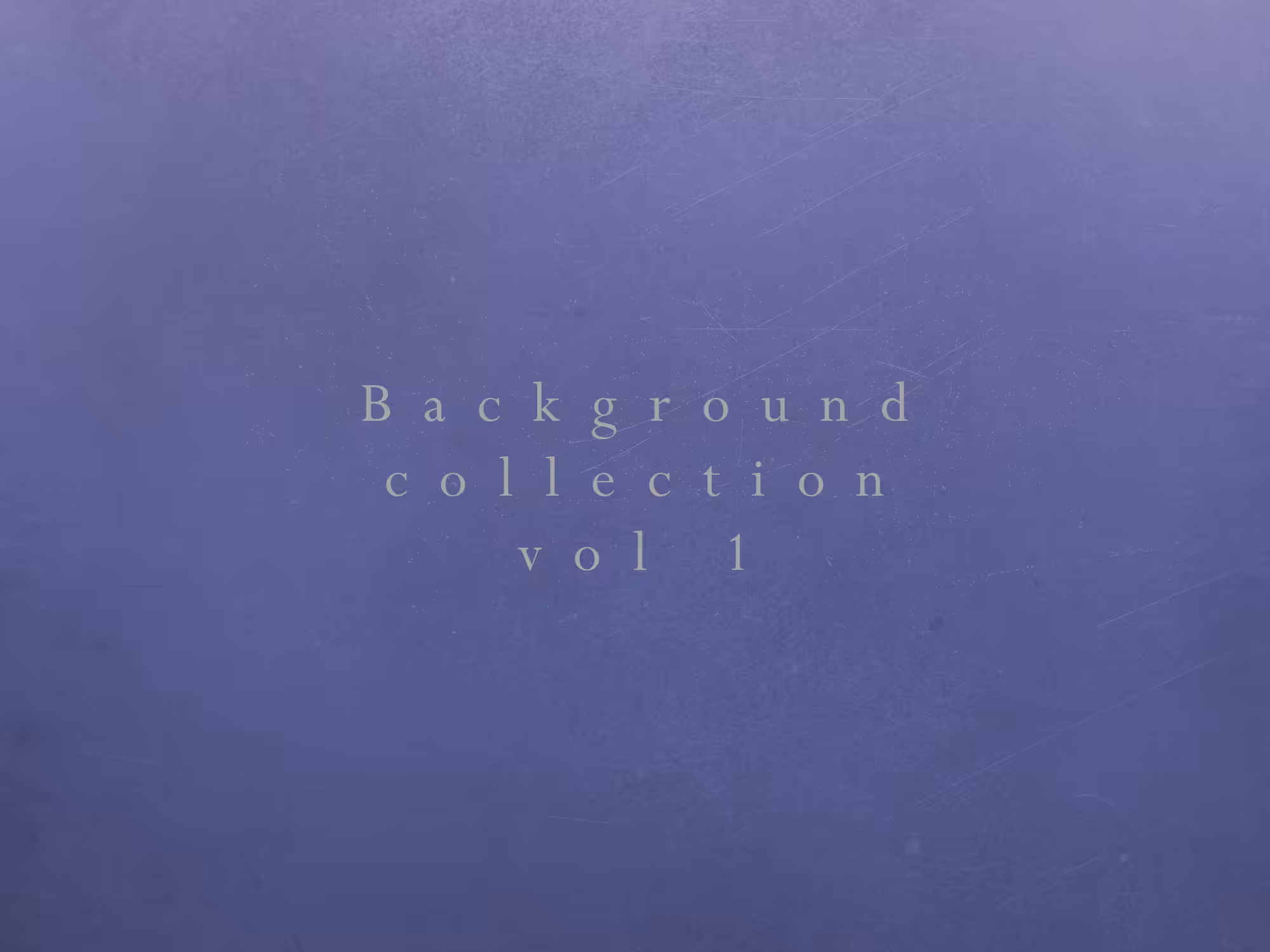 background collection vol 1