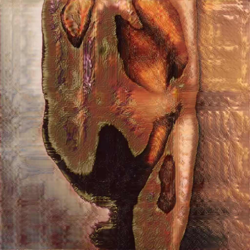 AI Generated Nude Portrait #7 Frame #267