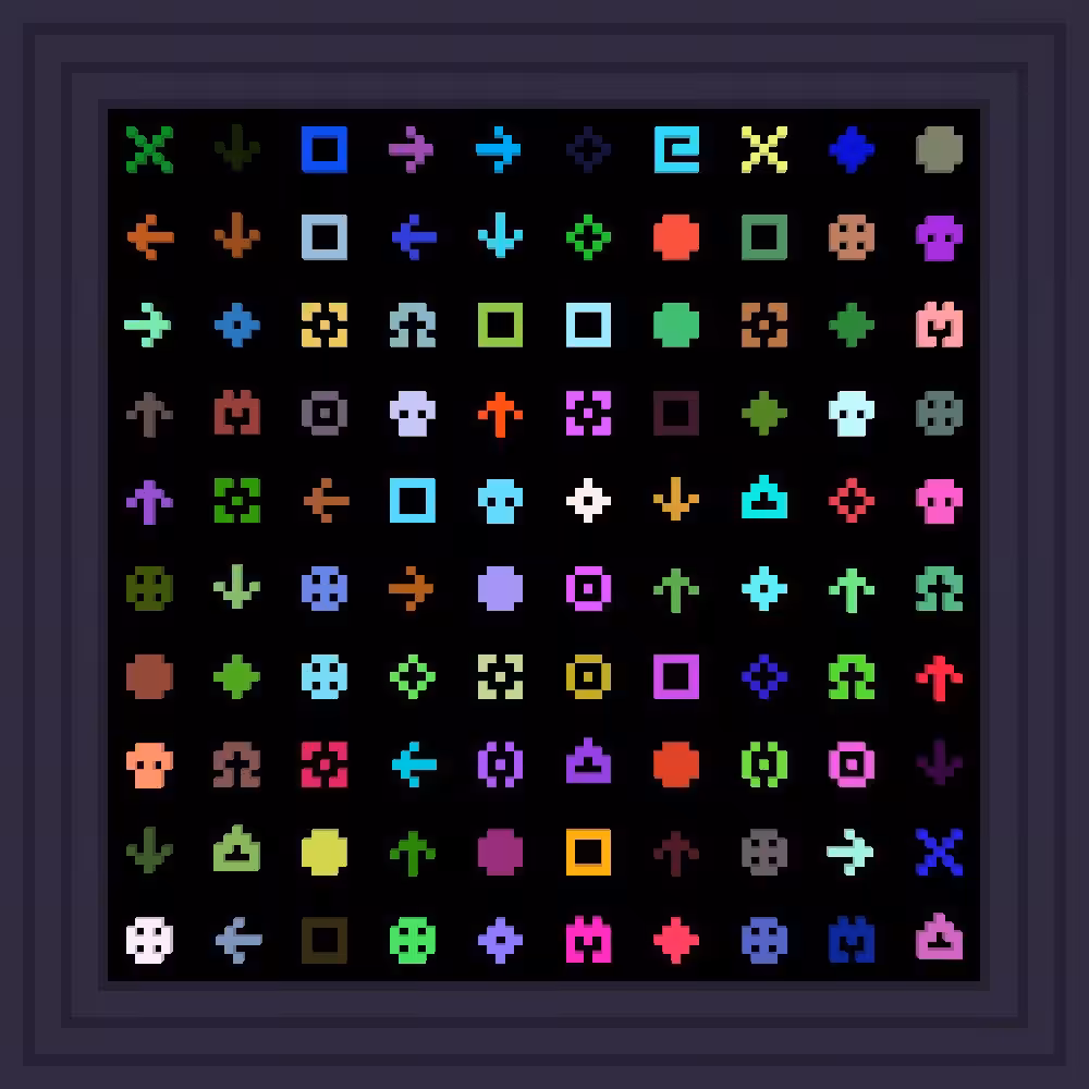 (< ^ :: Procedural Symbols #78/1000