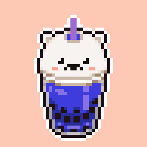 Blueberry Polar Bear