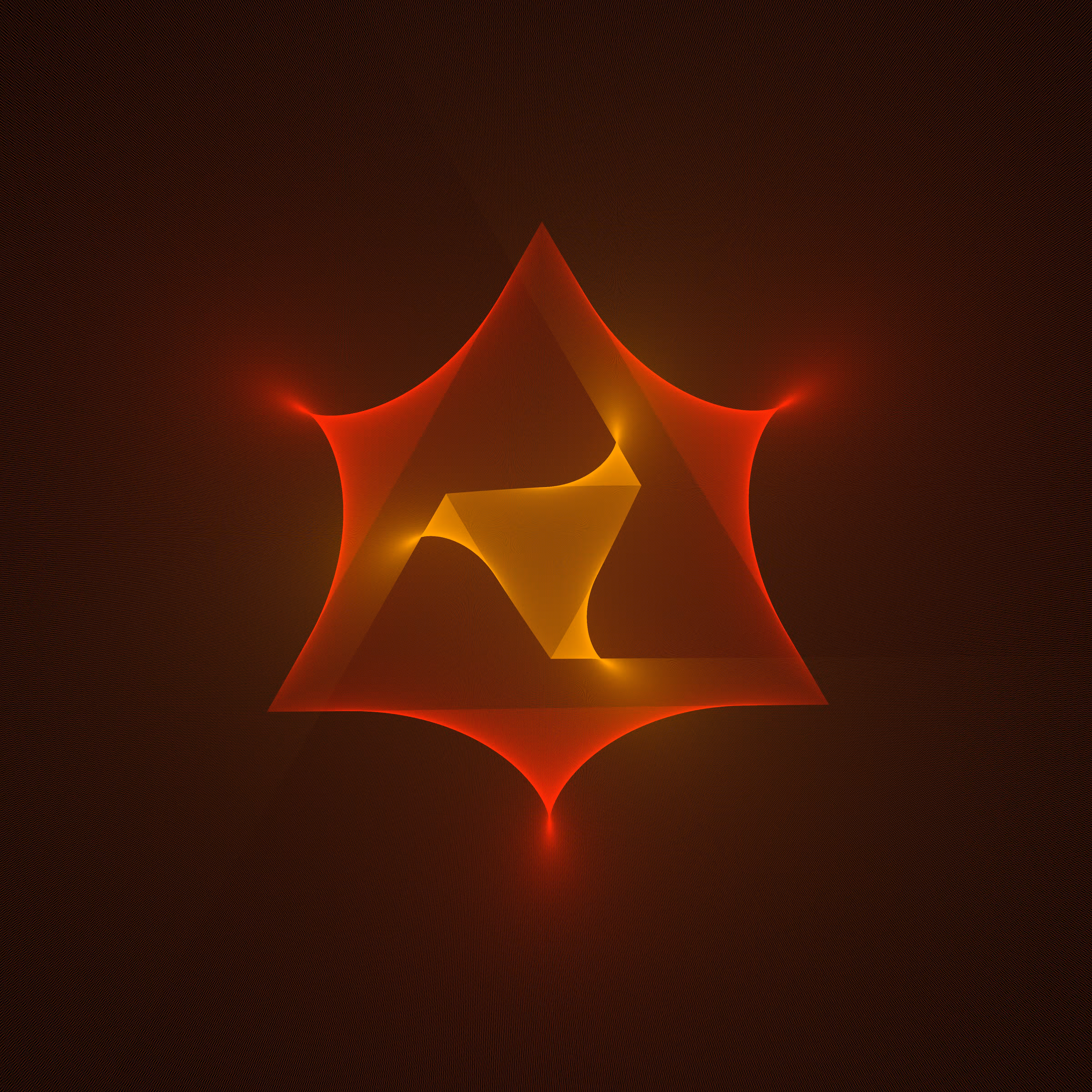 Tangerine Triangles