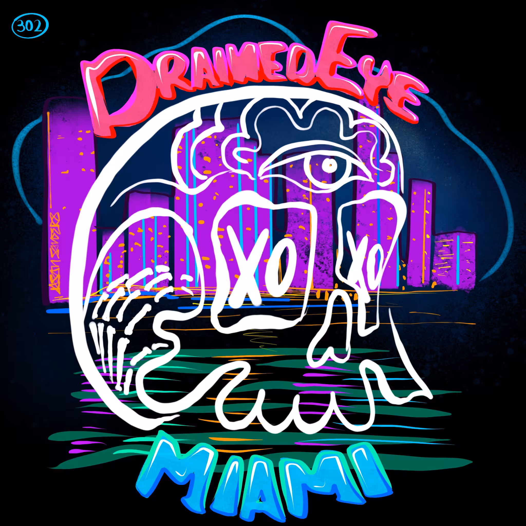 ‘Miami Art Week 2023’ By DrainedEye | #302