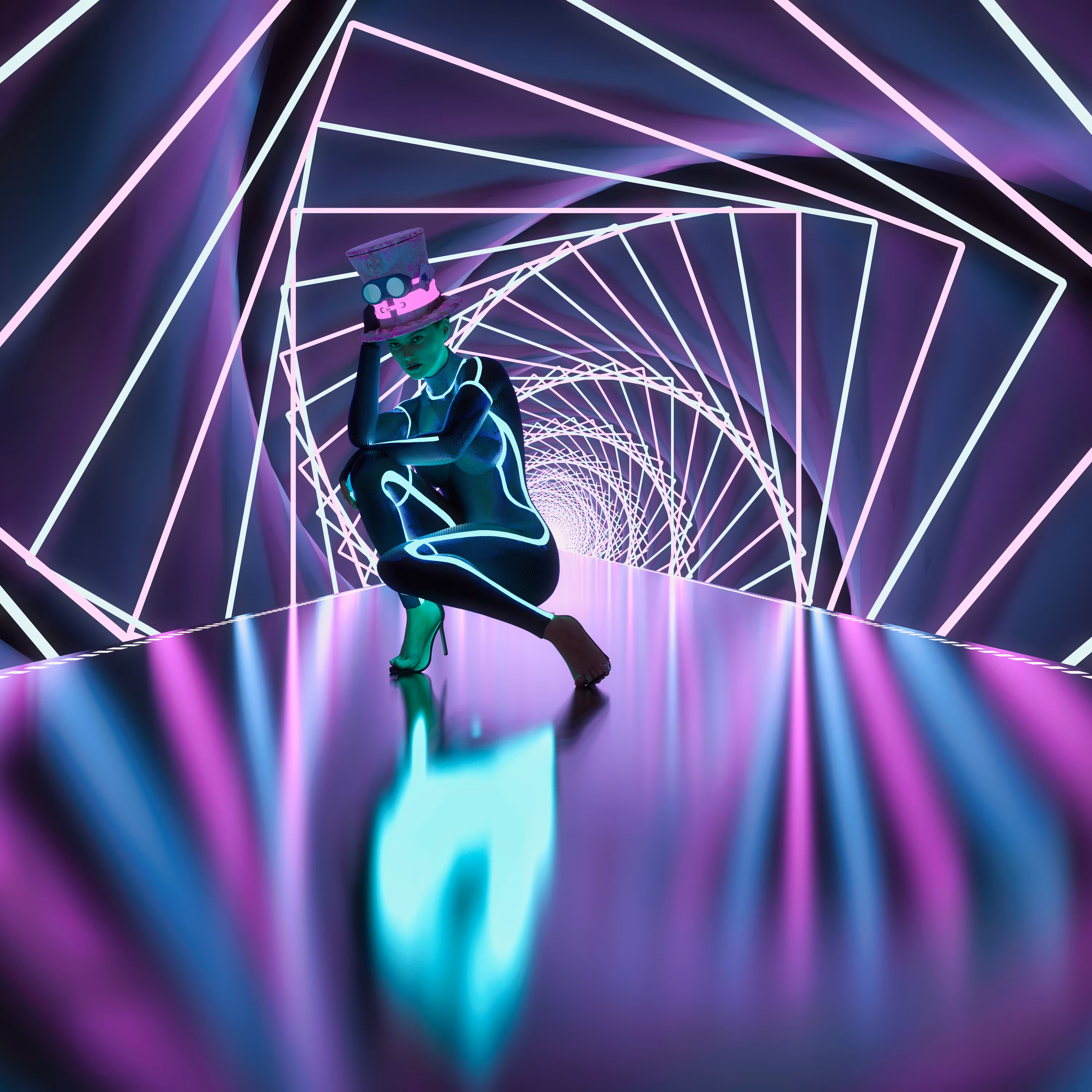 Neon five