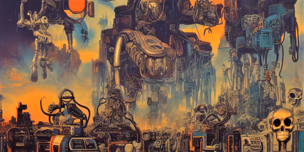 Gryphon Art Collective: The Machine Graveyard Pt.1