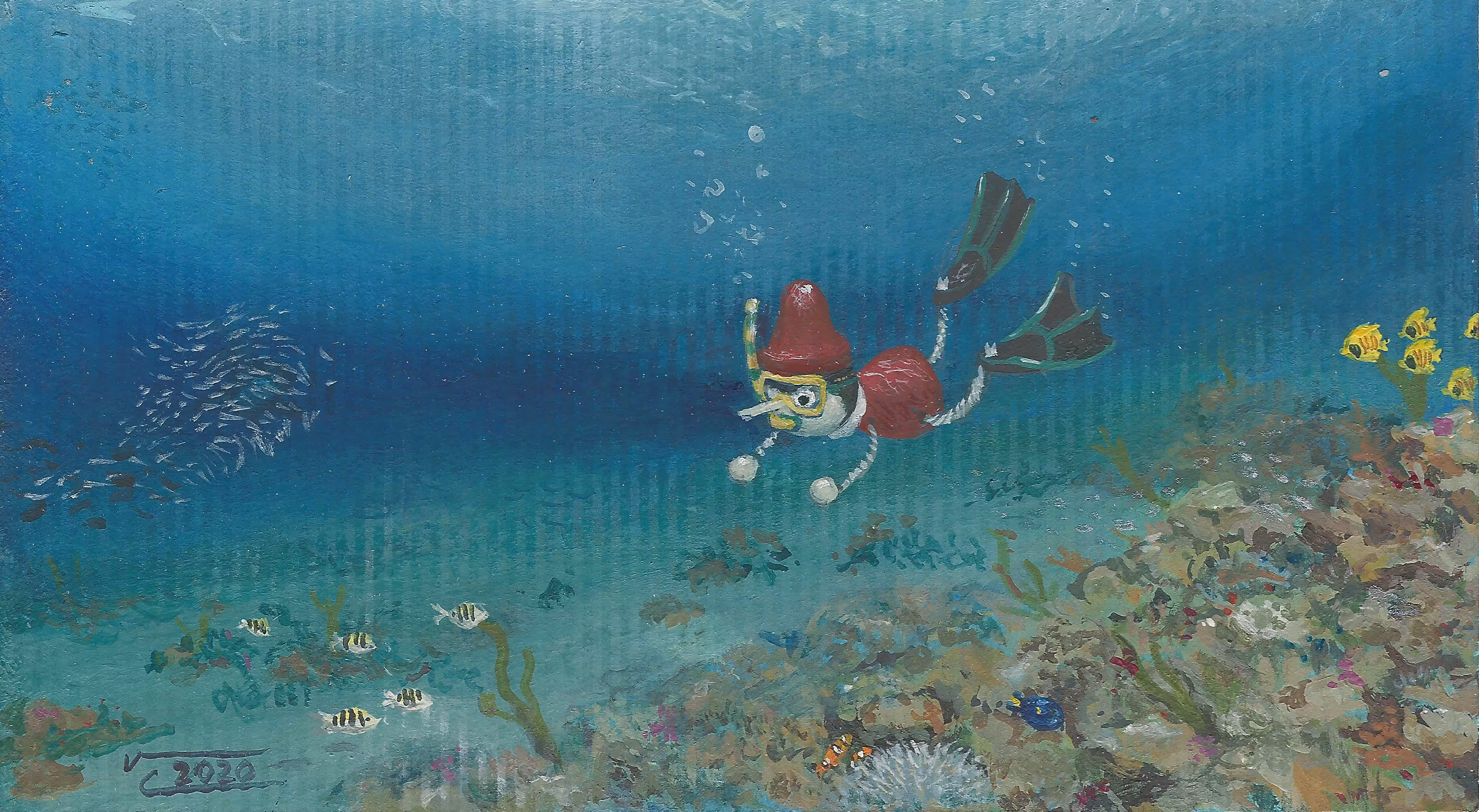 Diving Pinocchio