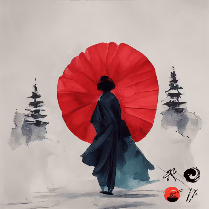 A walking geisha #18