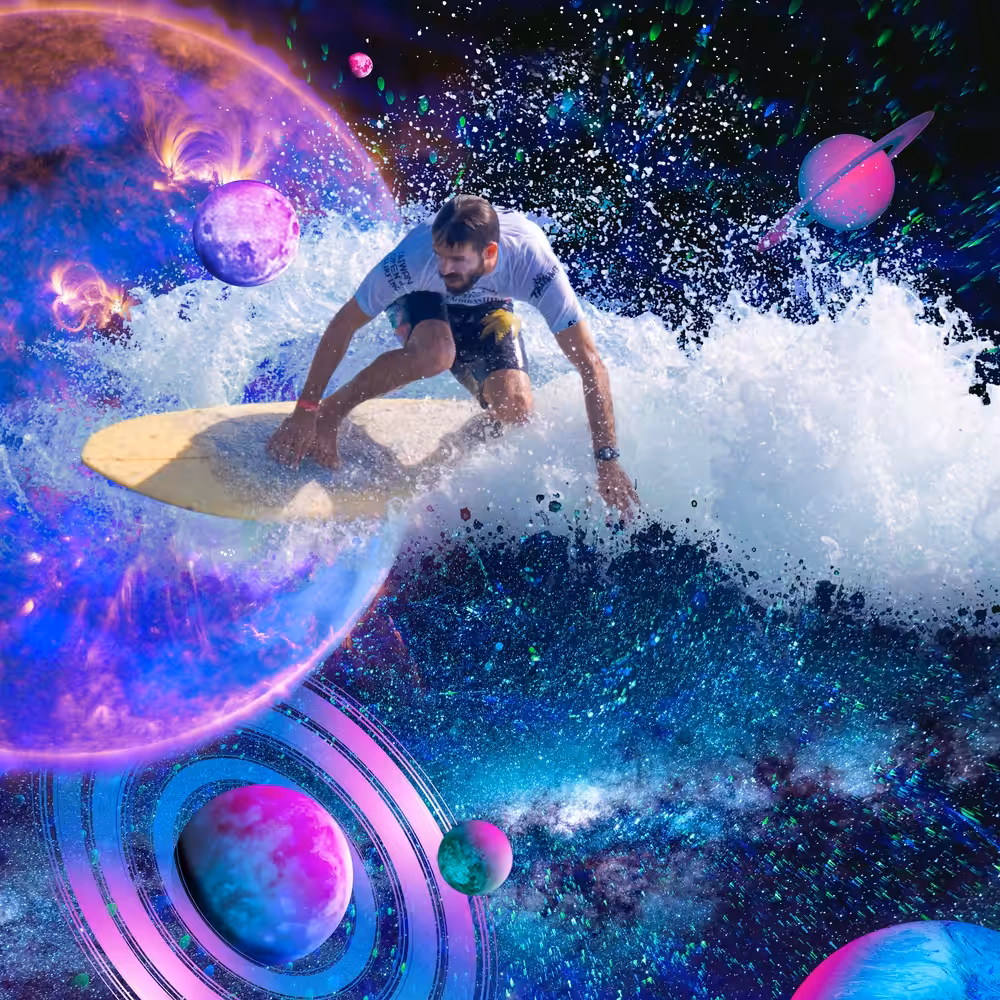 The Surfing  Universe