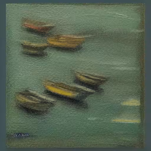 boats at sunset #4