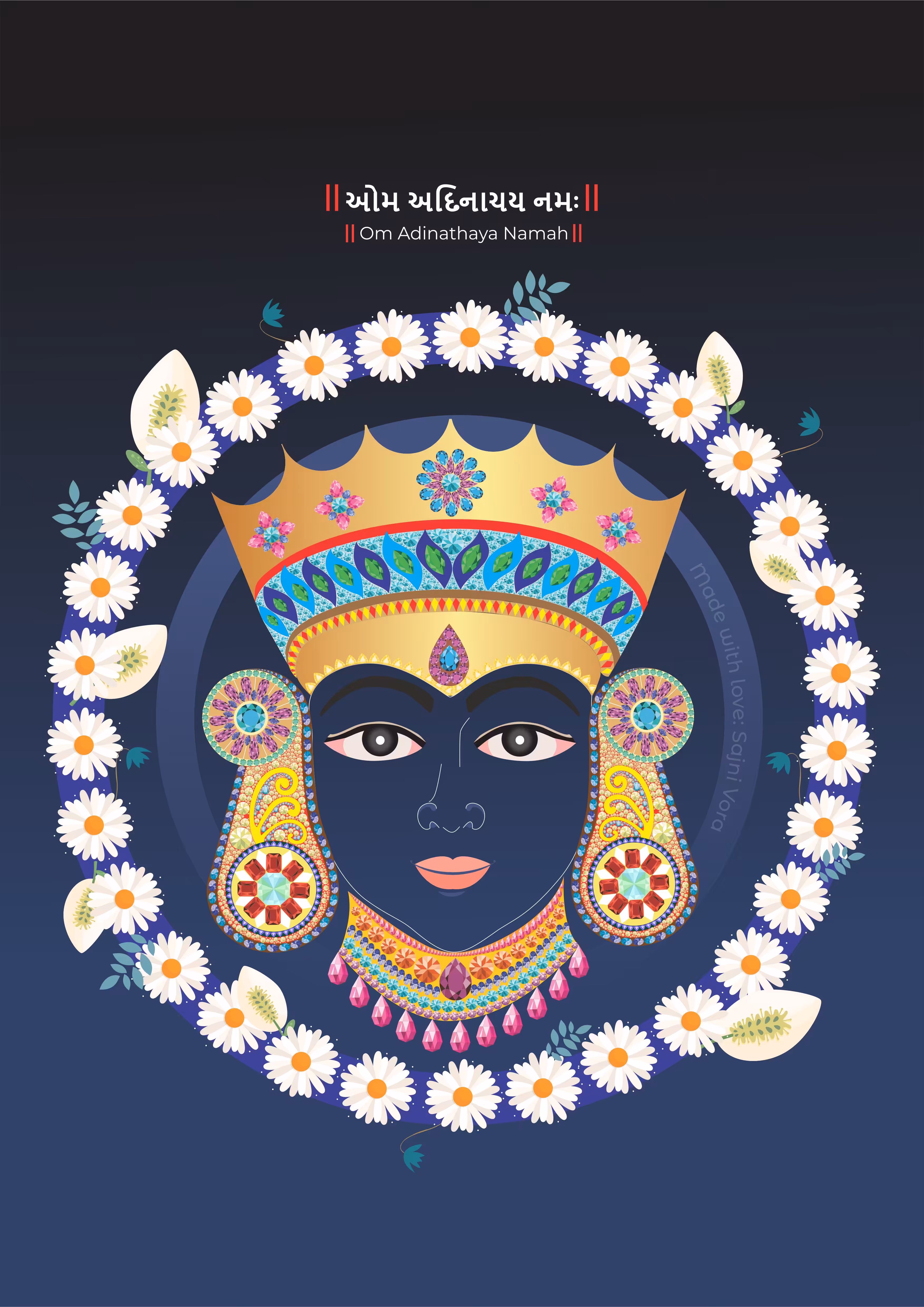 ॐ ĀDINĀTHAYA NAMAH 
