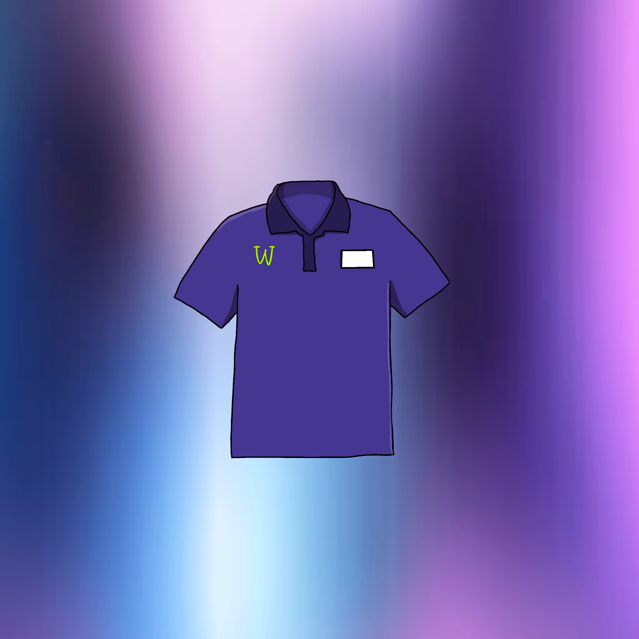 WickWhackles Work Shirt