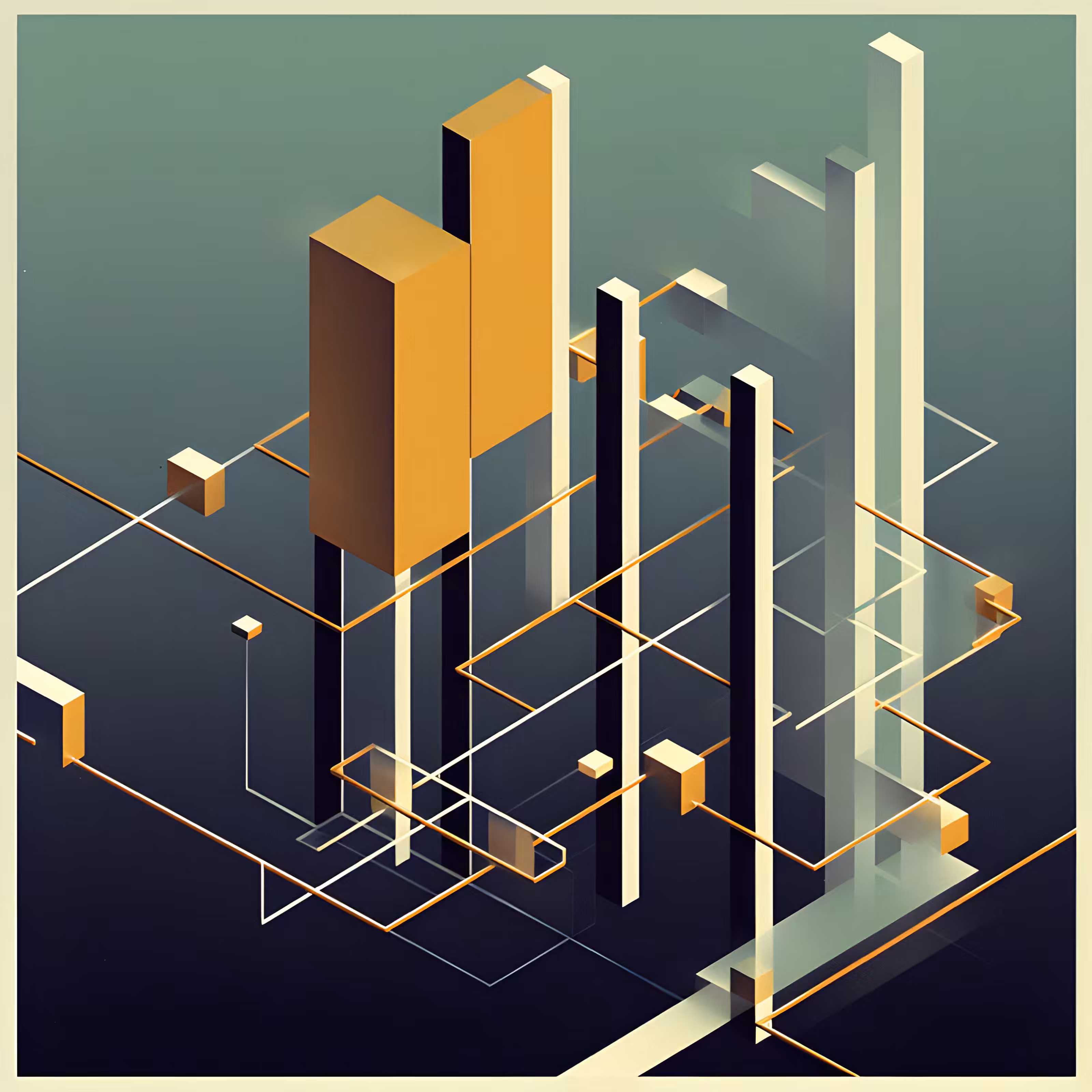 Blanc et Noir Gallery: Structural abstractions #4