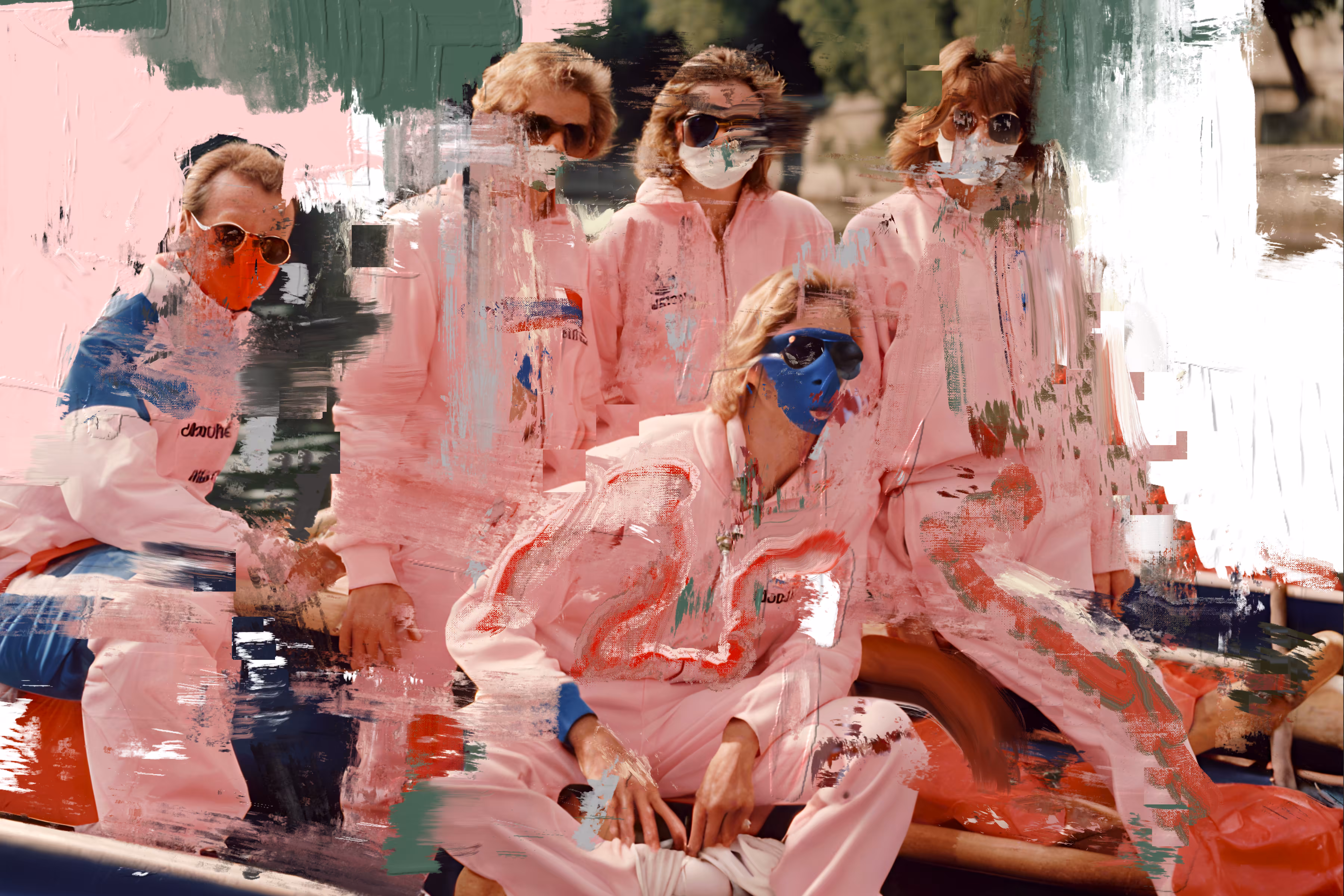 Bathers on the Seine - Champagne Dream Team