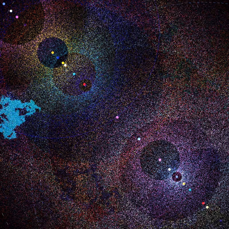the Shining Night sky #3