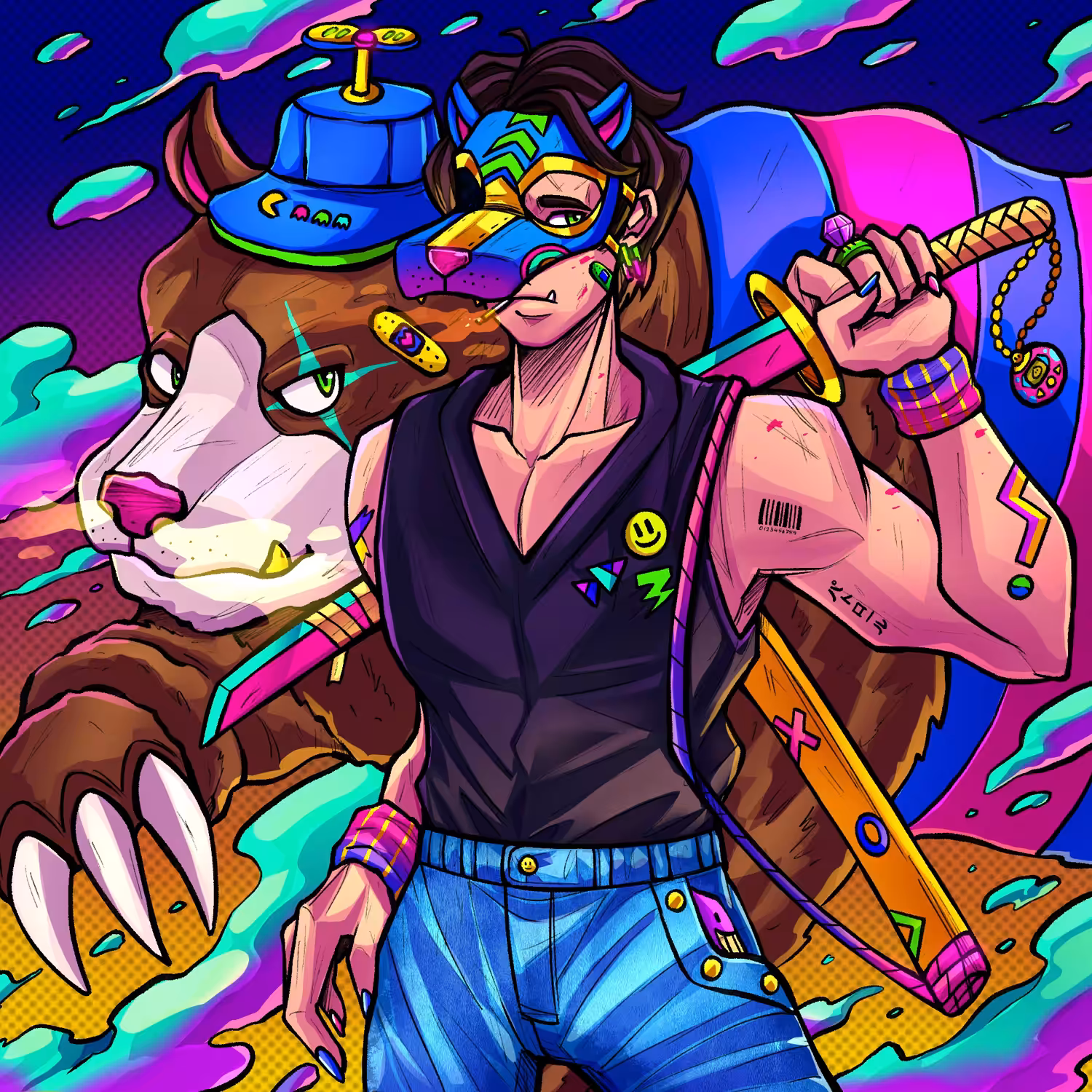 MAD MUTANTS X THROWBACKTO80s #SR10 - PATROL