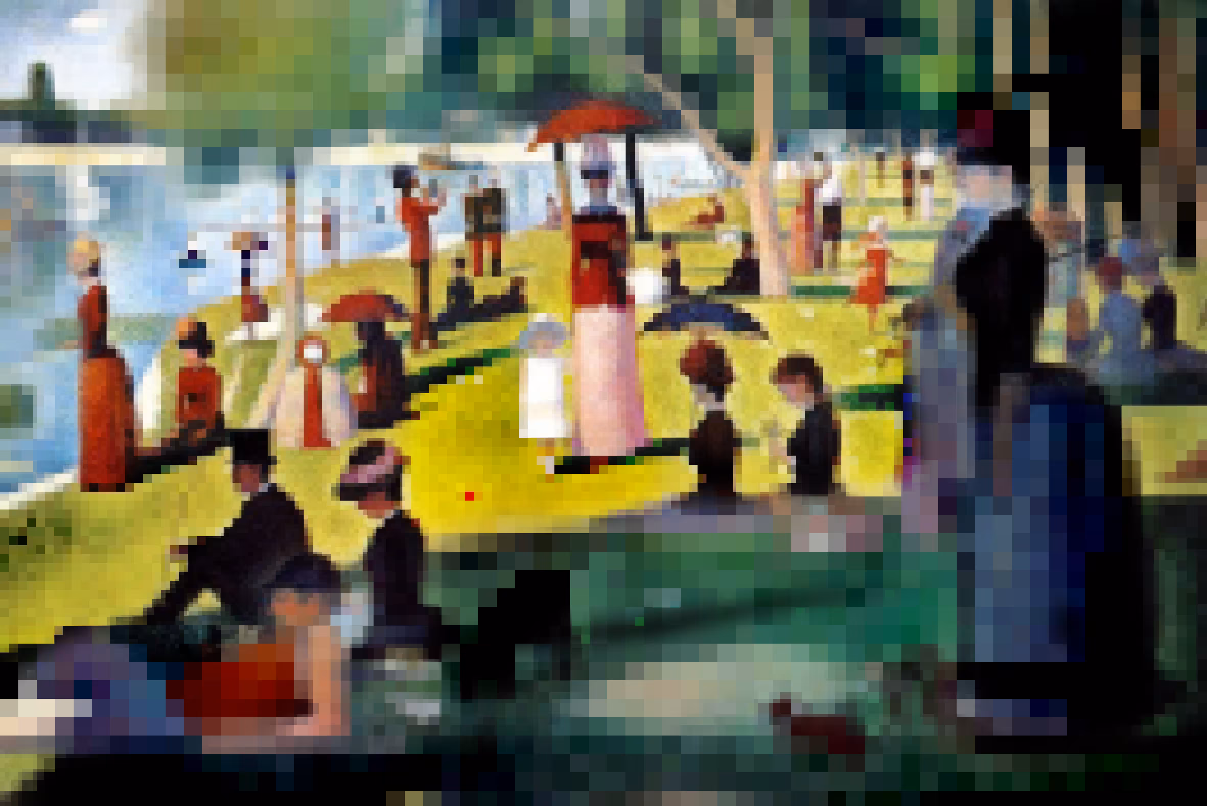 A Sunday afternoon in Pixels