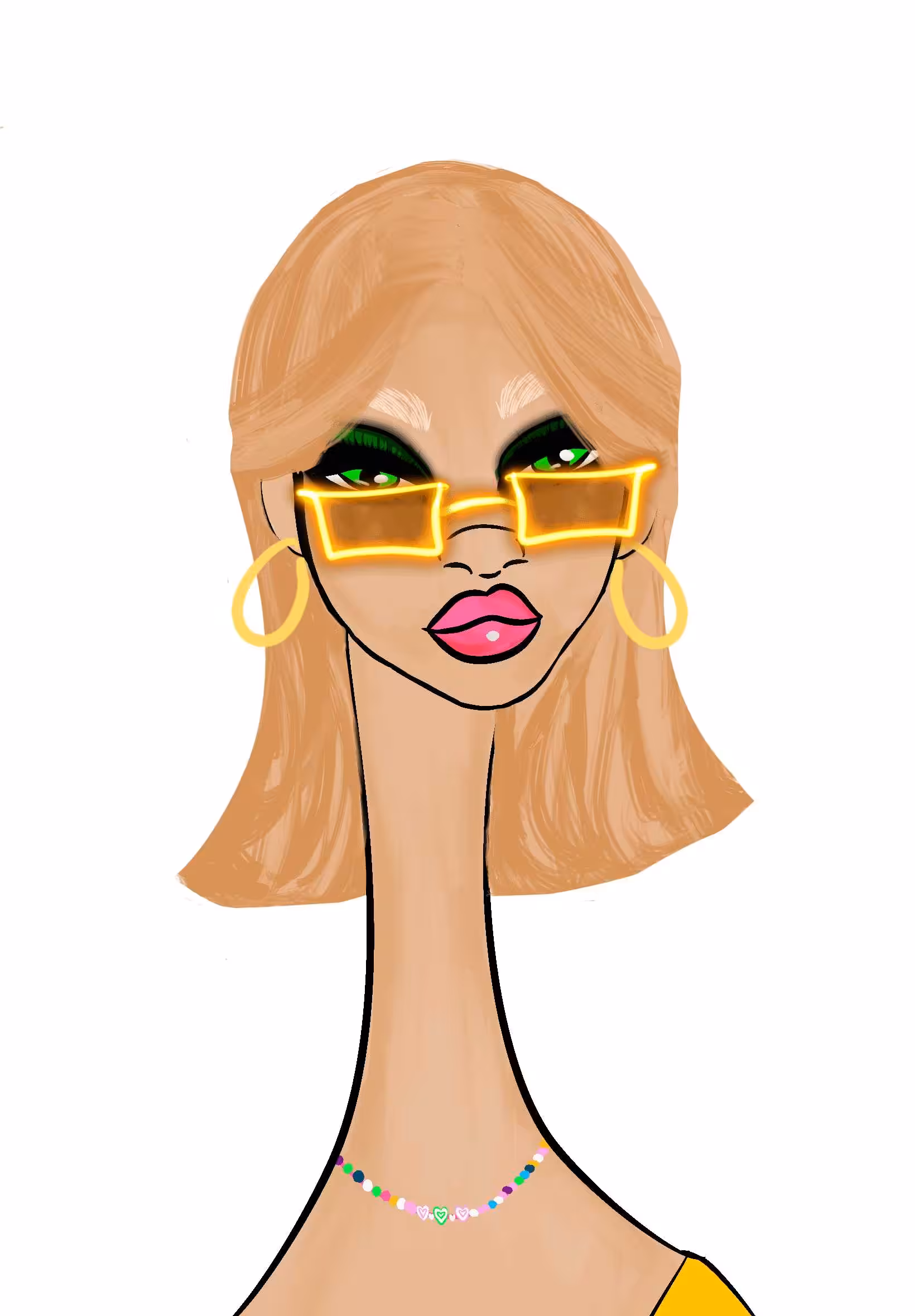 Long Neckie Ladies: Long Neckie Lady #1469