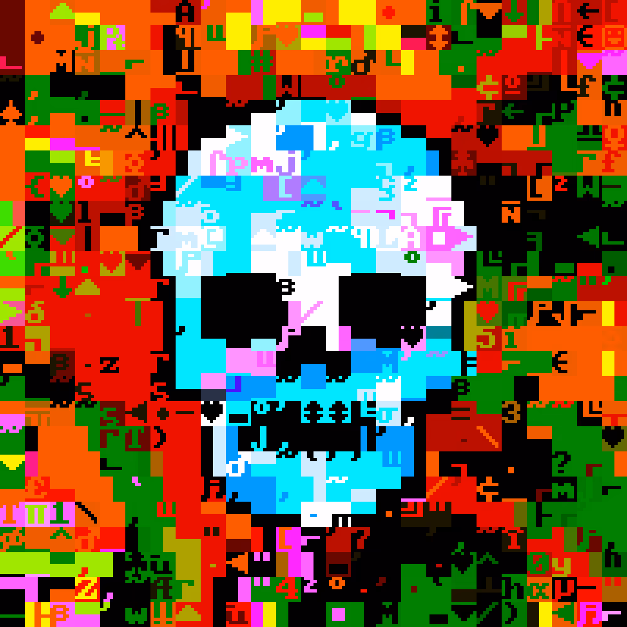 DOS Skull 0195