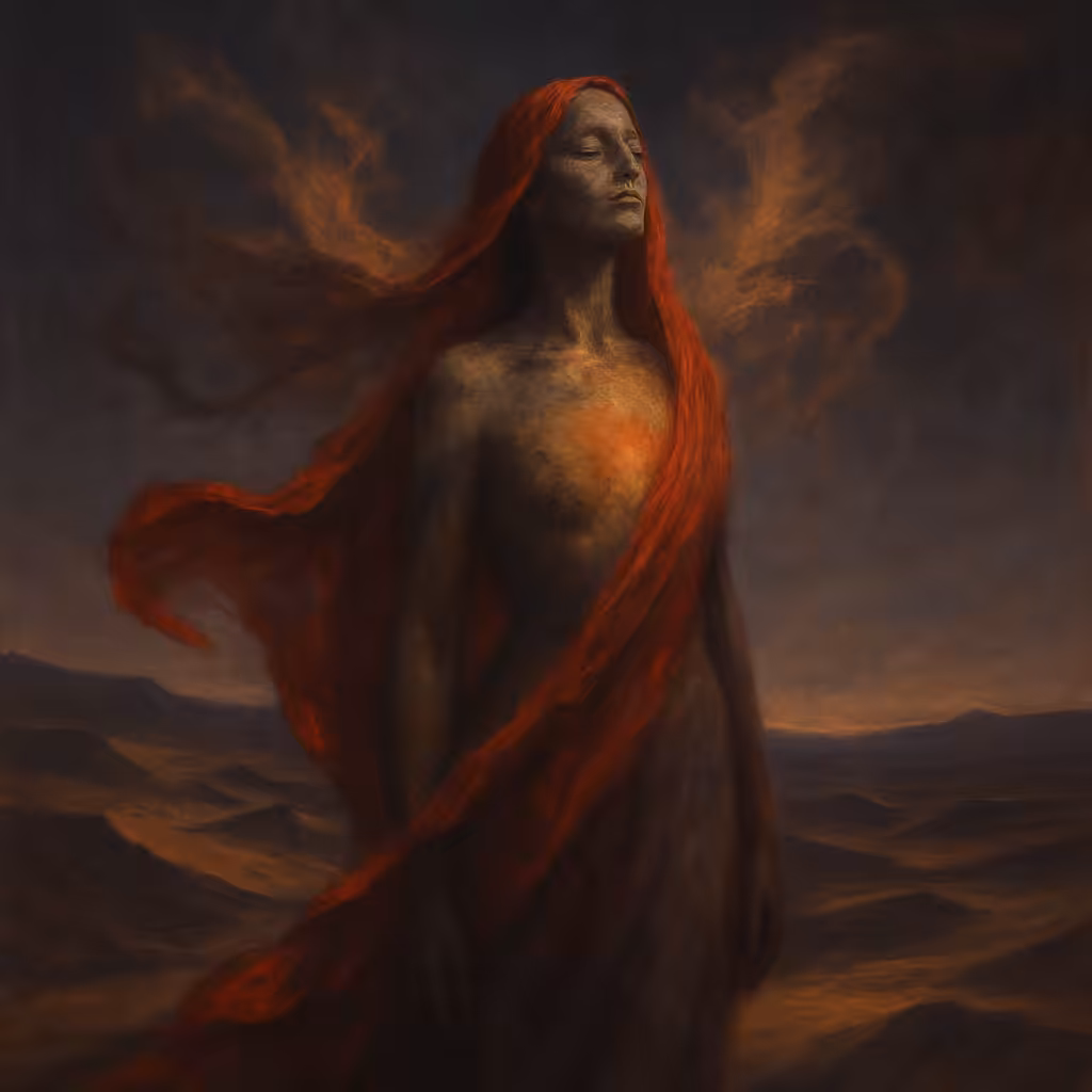 Red is the Name the Desert Whispers