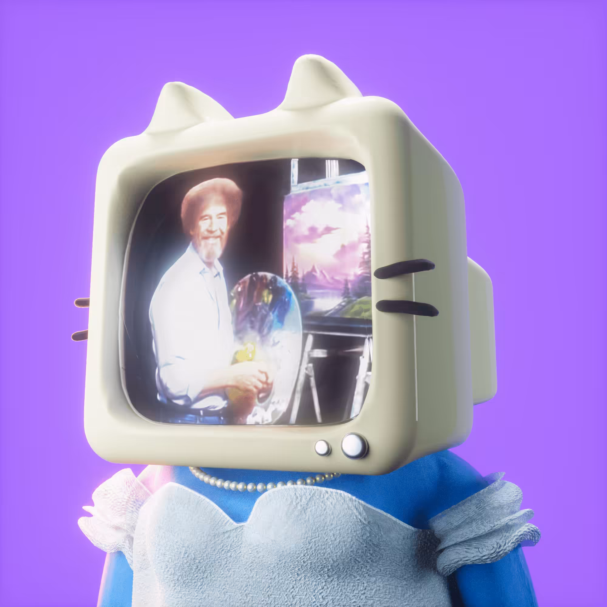 Cool Cats 3D: Cool Cat 3D #5824