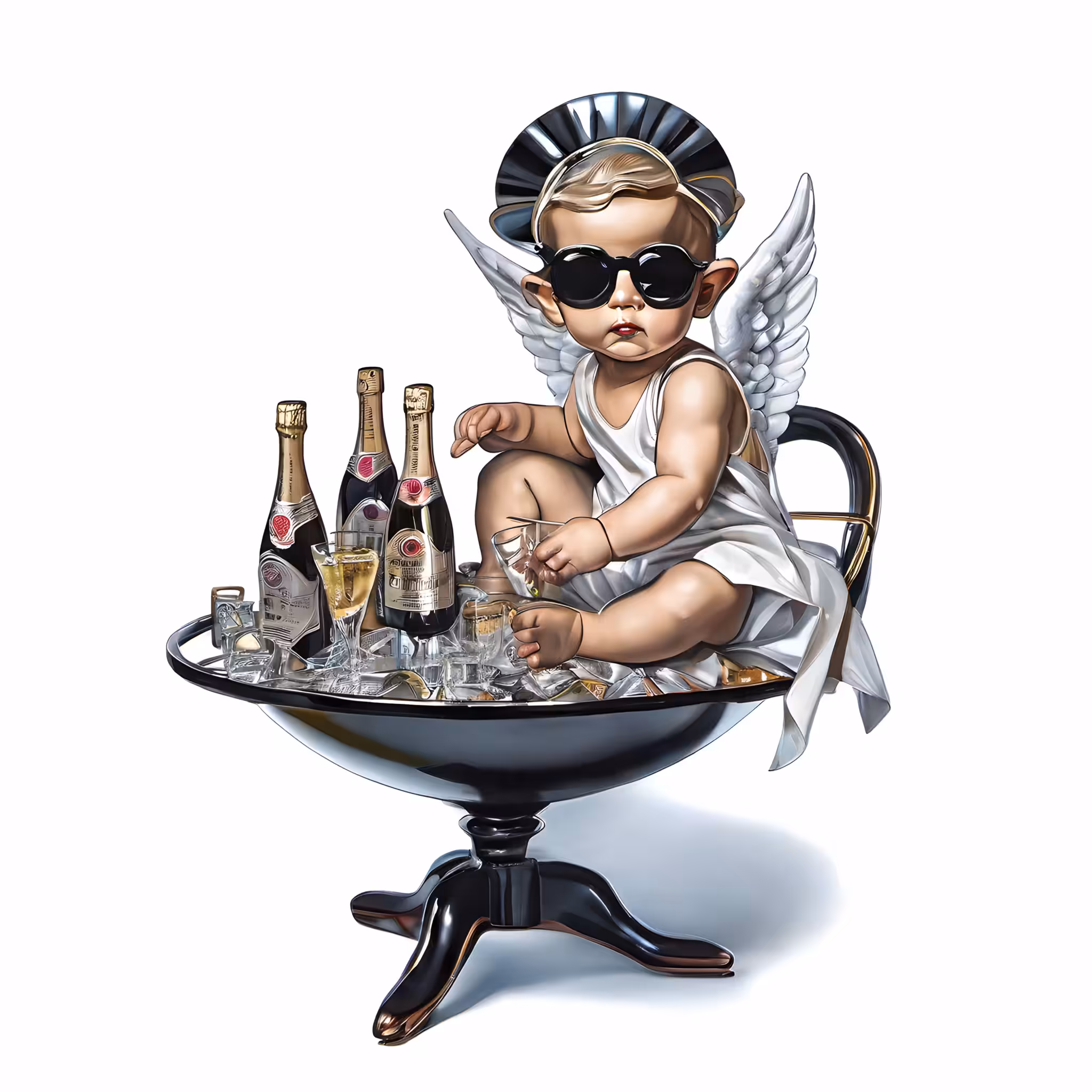 X-Ray Baby New Year (Leyendecker) #6