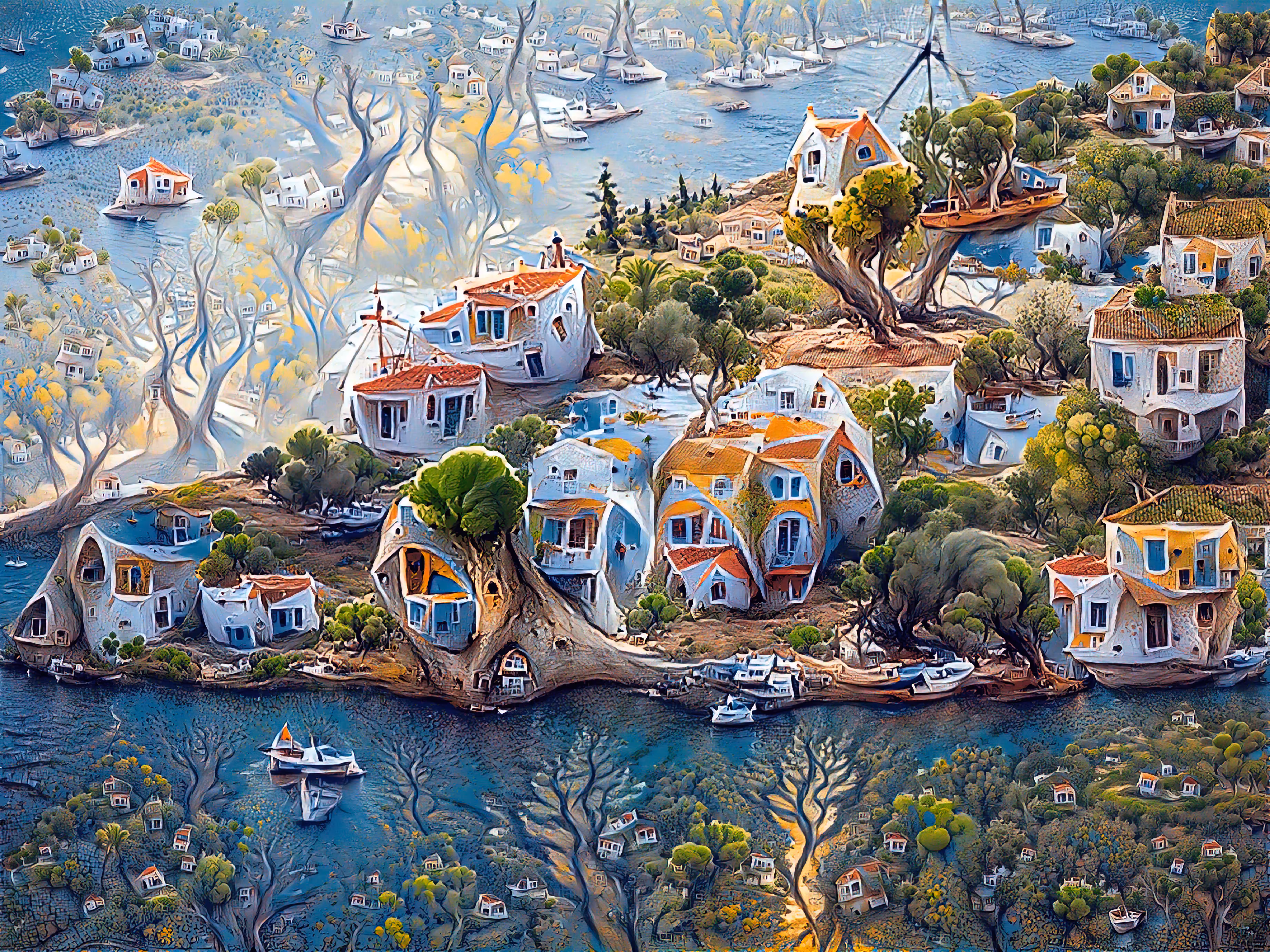 Grecian Seaside 