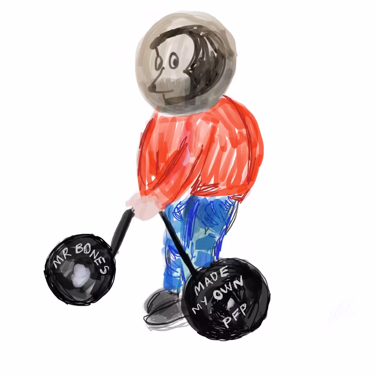 I made my own PFP #2 – Mr Bones