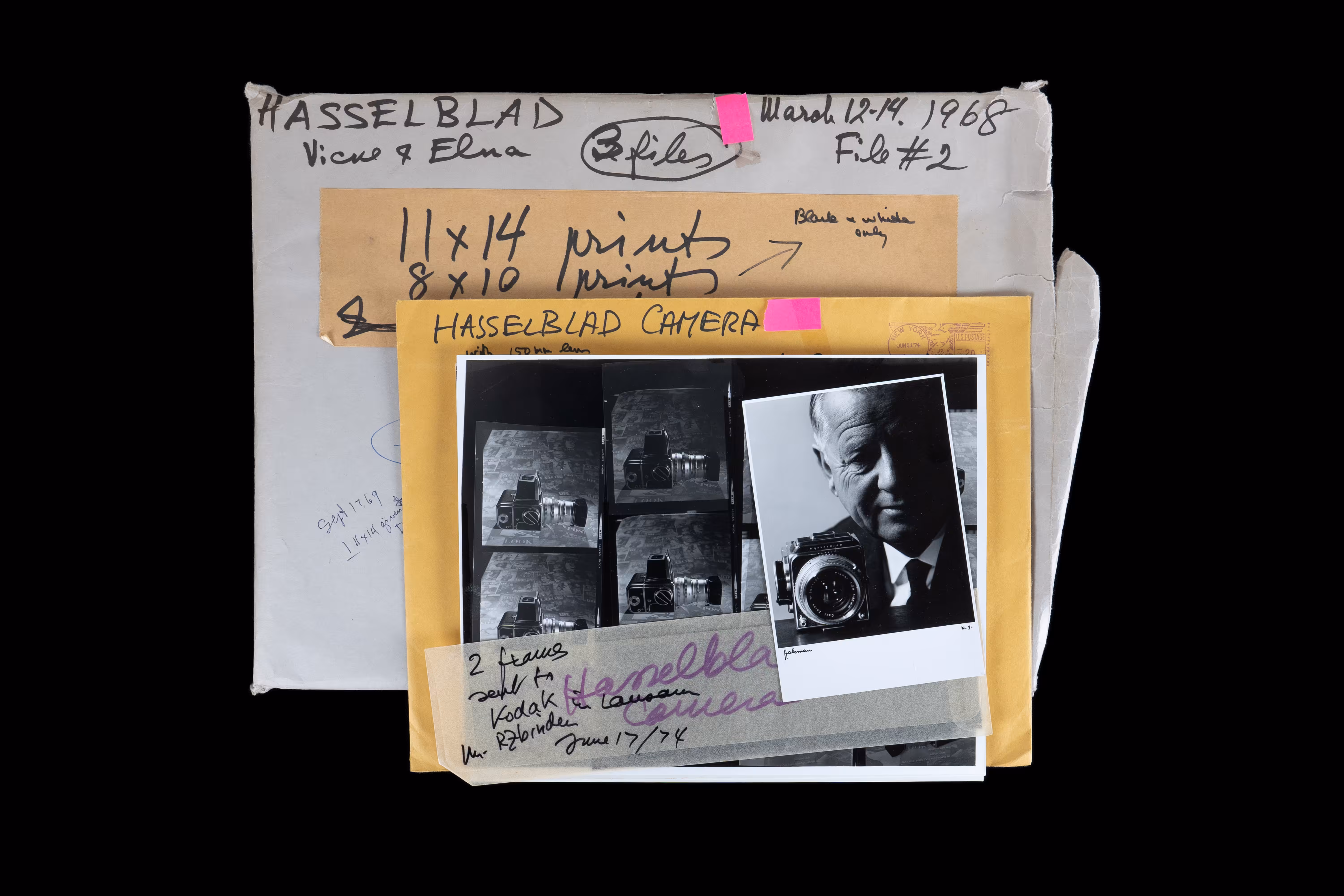 Halsman Archive File 09 -Victor Hasselblad 1968
