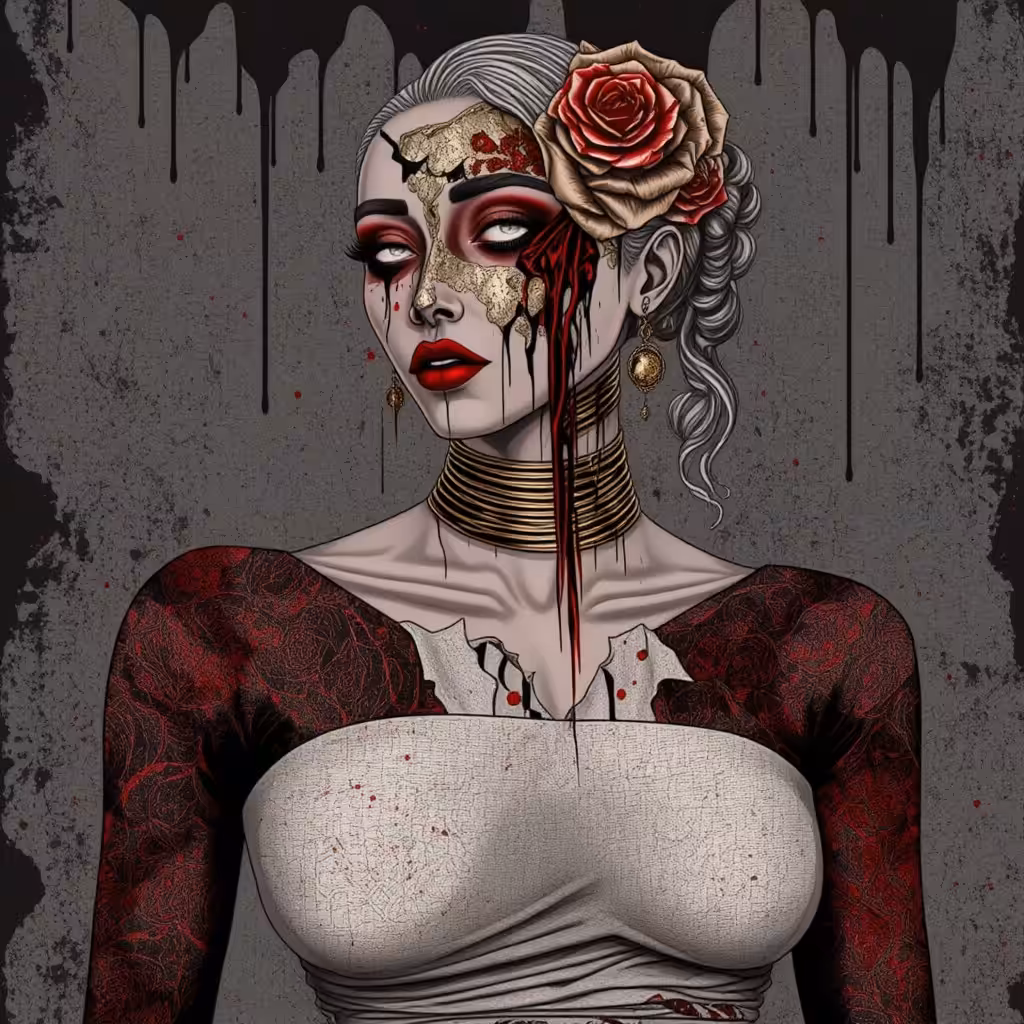 Crimson Rose Masquerade