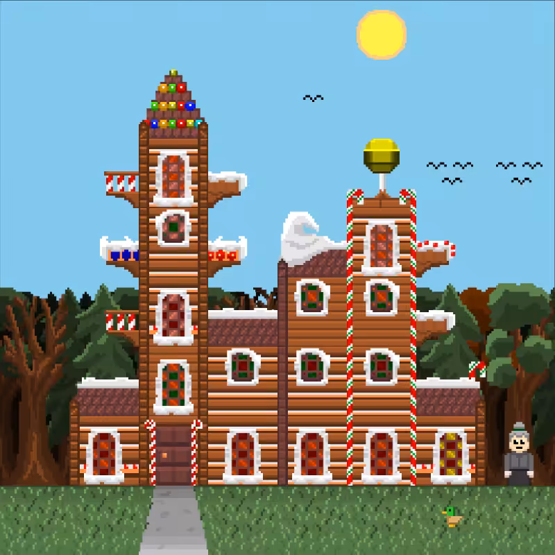 2D Mansion Candy House #8
