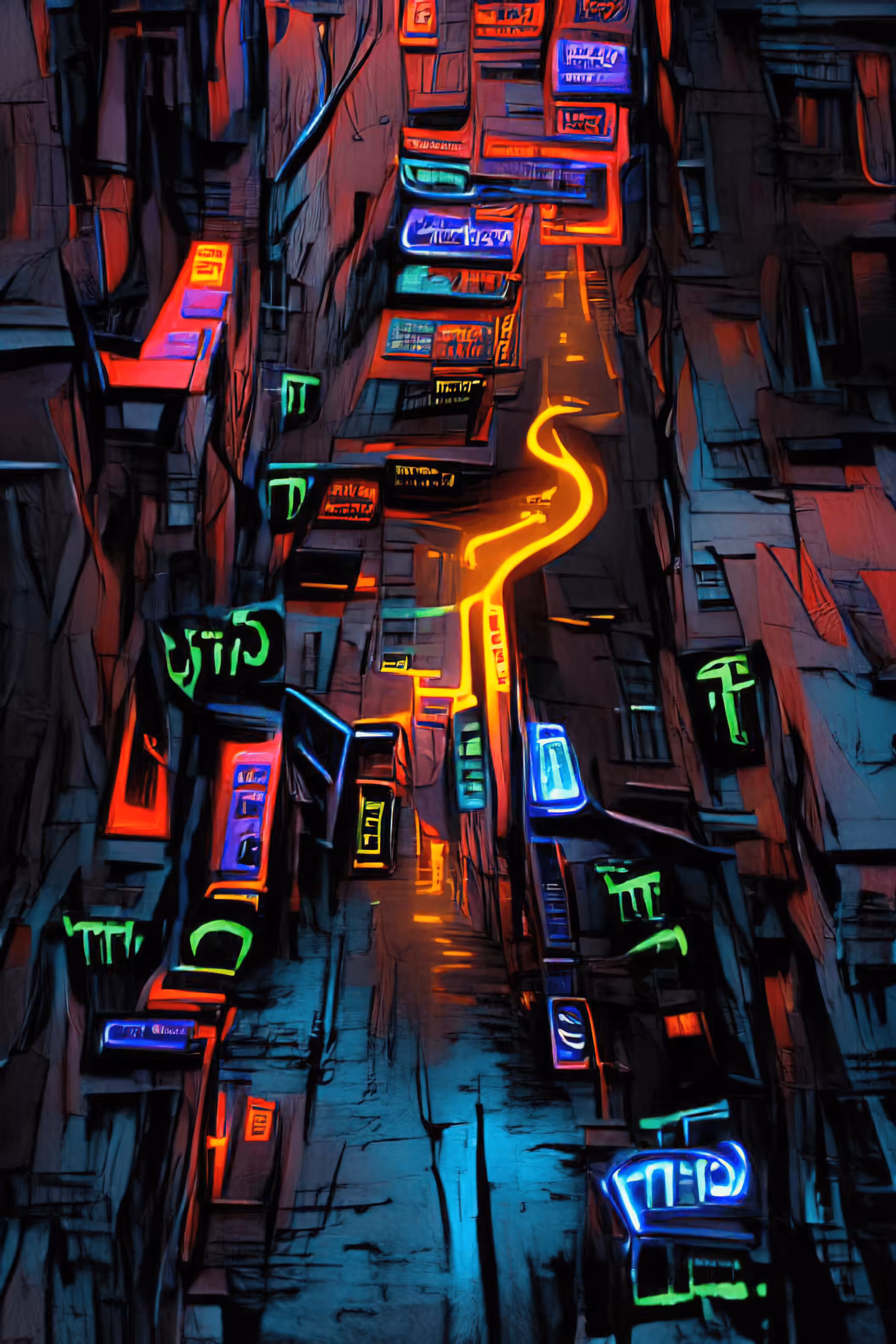 Hong Kong 70 Neon