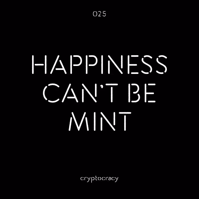 #025 CRYPTOCRACY