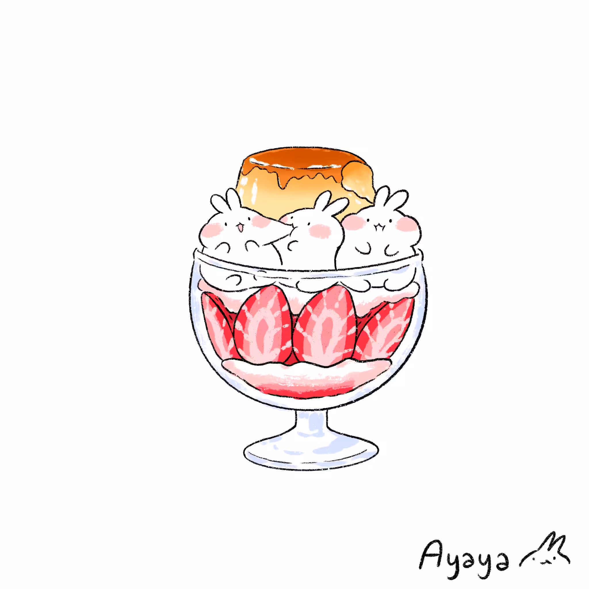 Ayaya Strawberry Parfait #0023