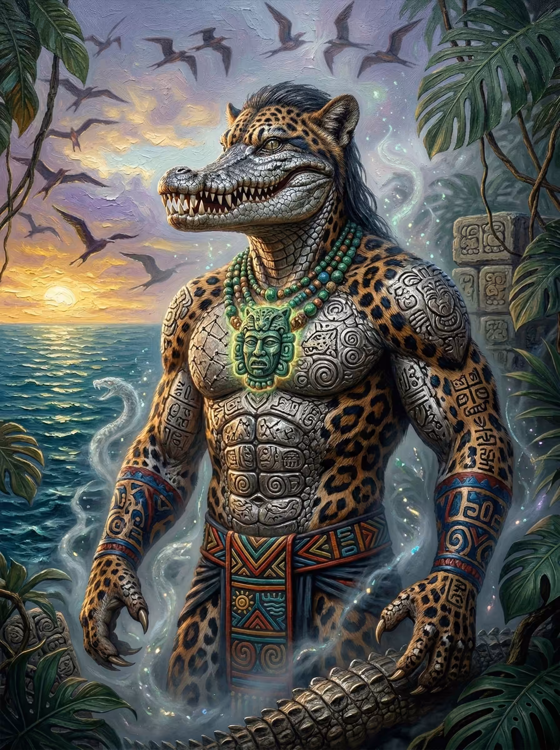 38-Tumaco-La Tolita-The Transmutation of the Caiman-Jaguar