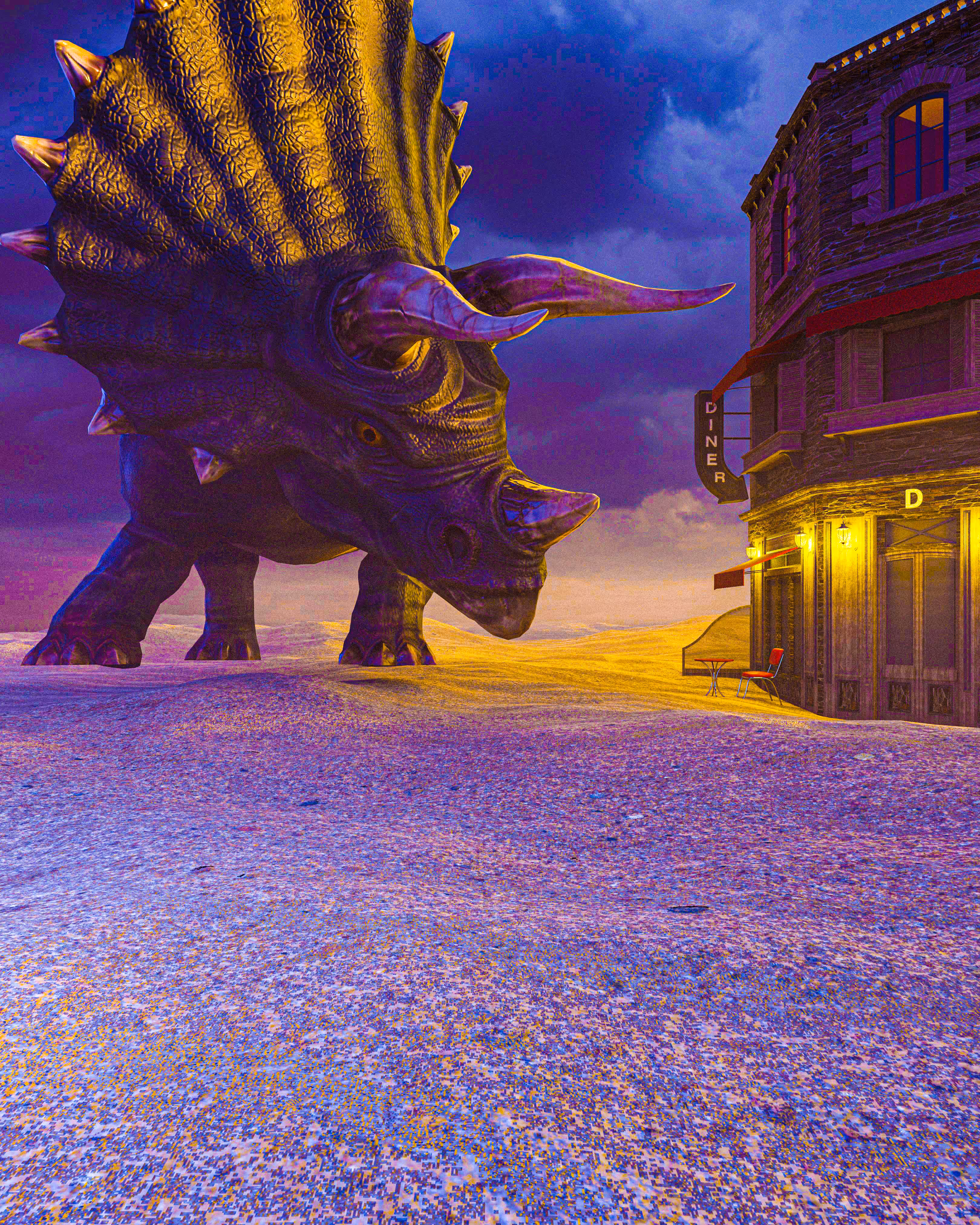 Dino And The Diner