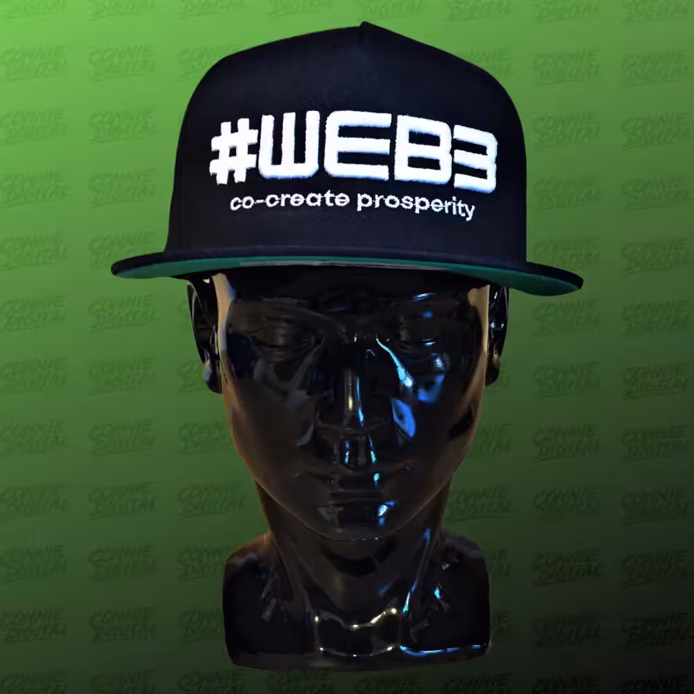 Black WEB3 Snapback