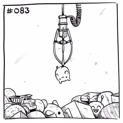Suicidal Hamster #083 - Claw Machine