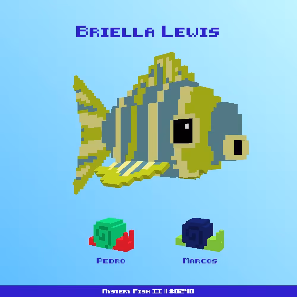 Briella Lewis :: Mystery Fish 0240/1000 