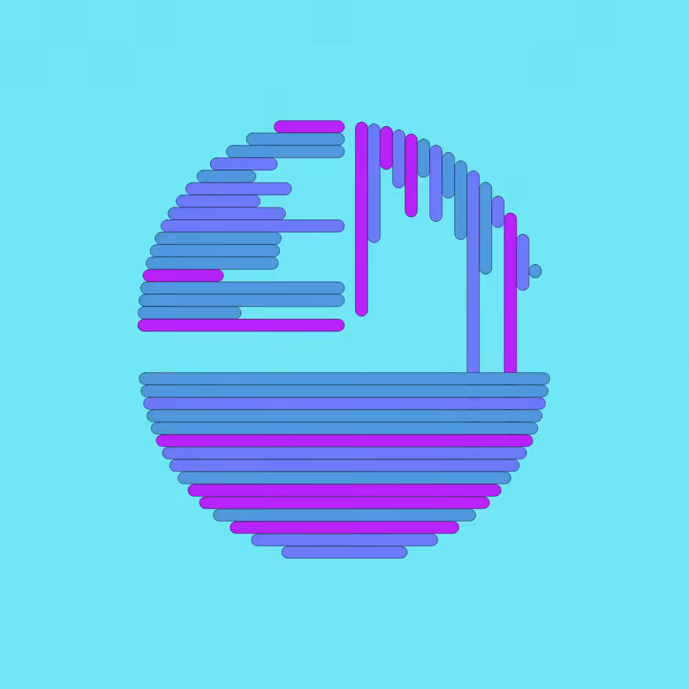 Stripes in Circle #1