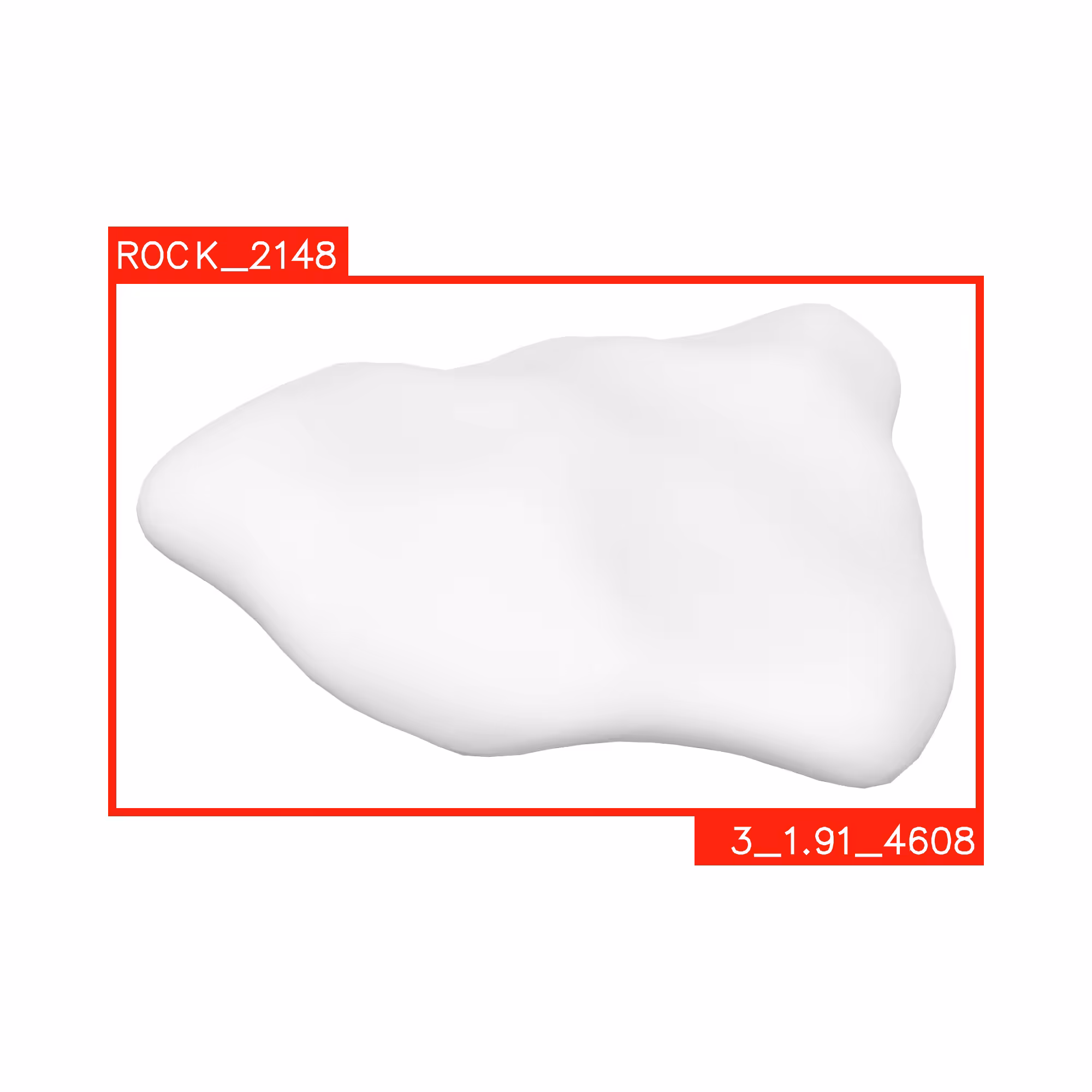 UNSHADED ROCKS: ROCK 2148