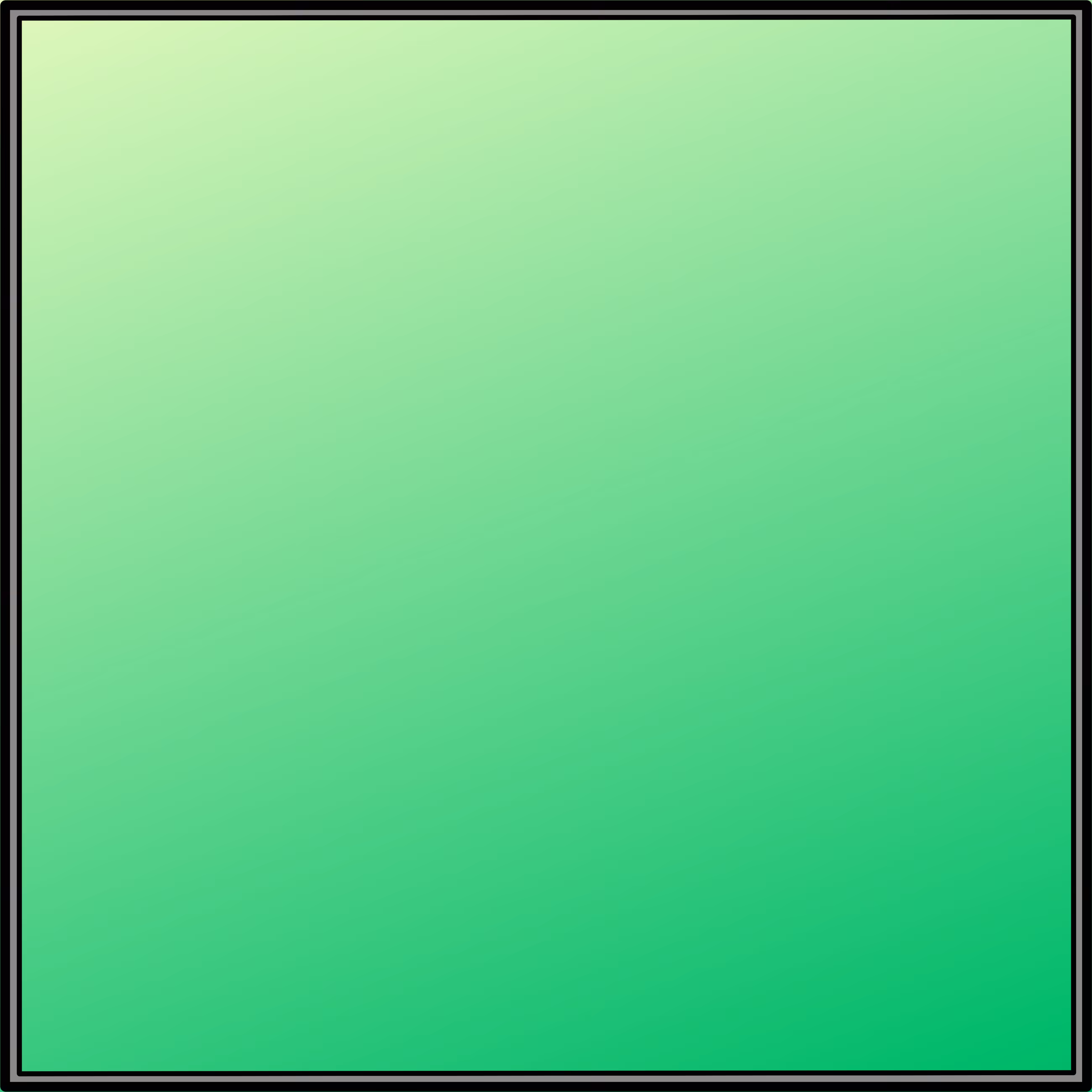 Phil-Base-FND: Color Field #13: green over yellow