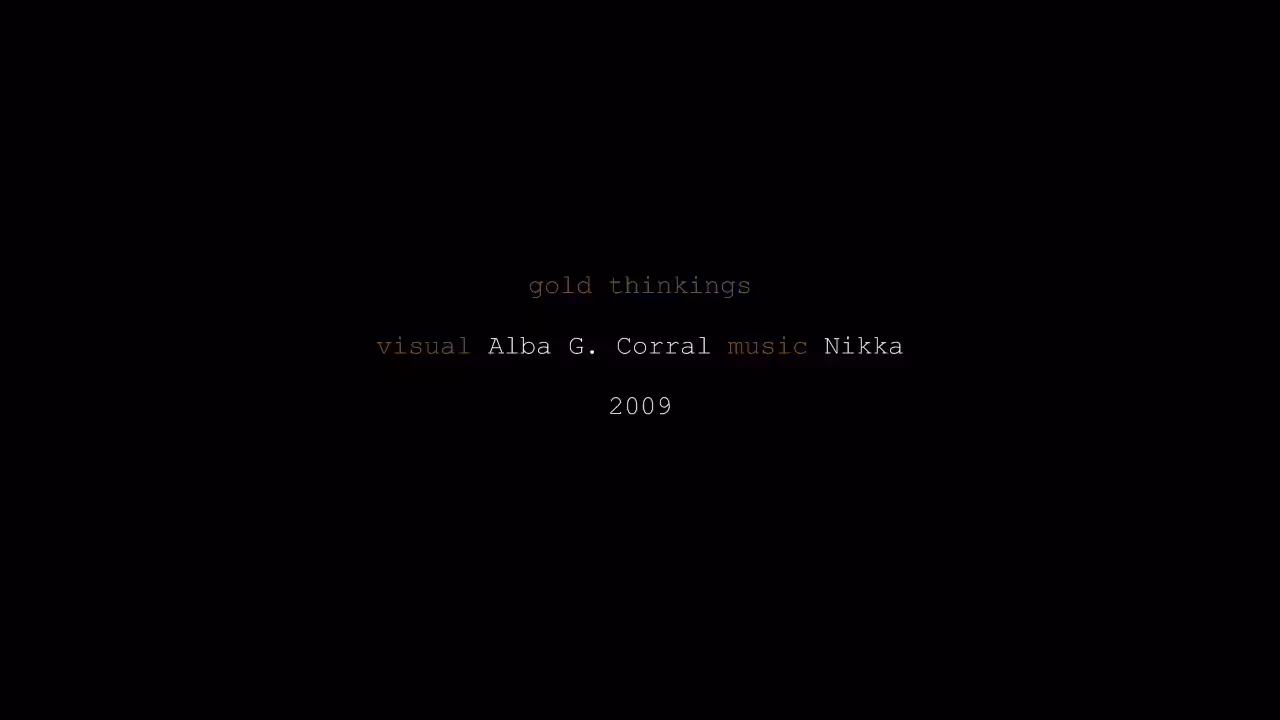 Gold Thinkings | 2009