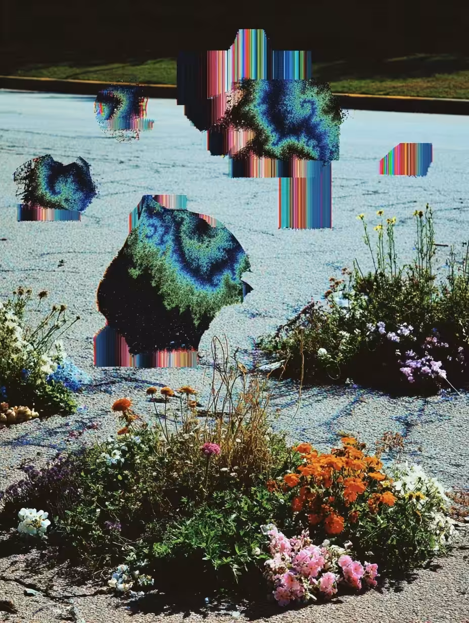 heaven was paved and painted