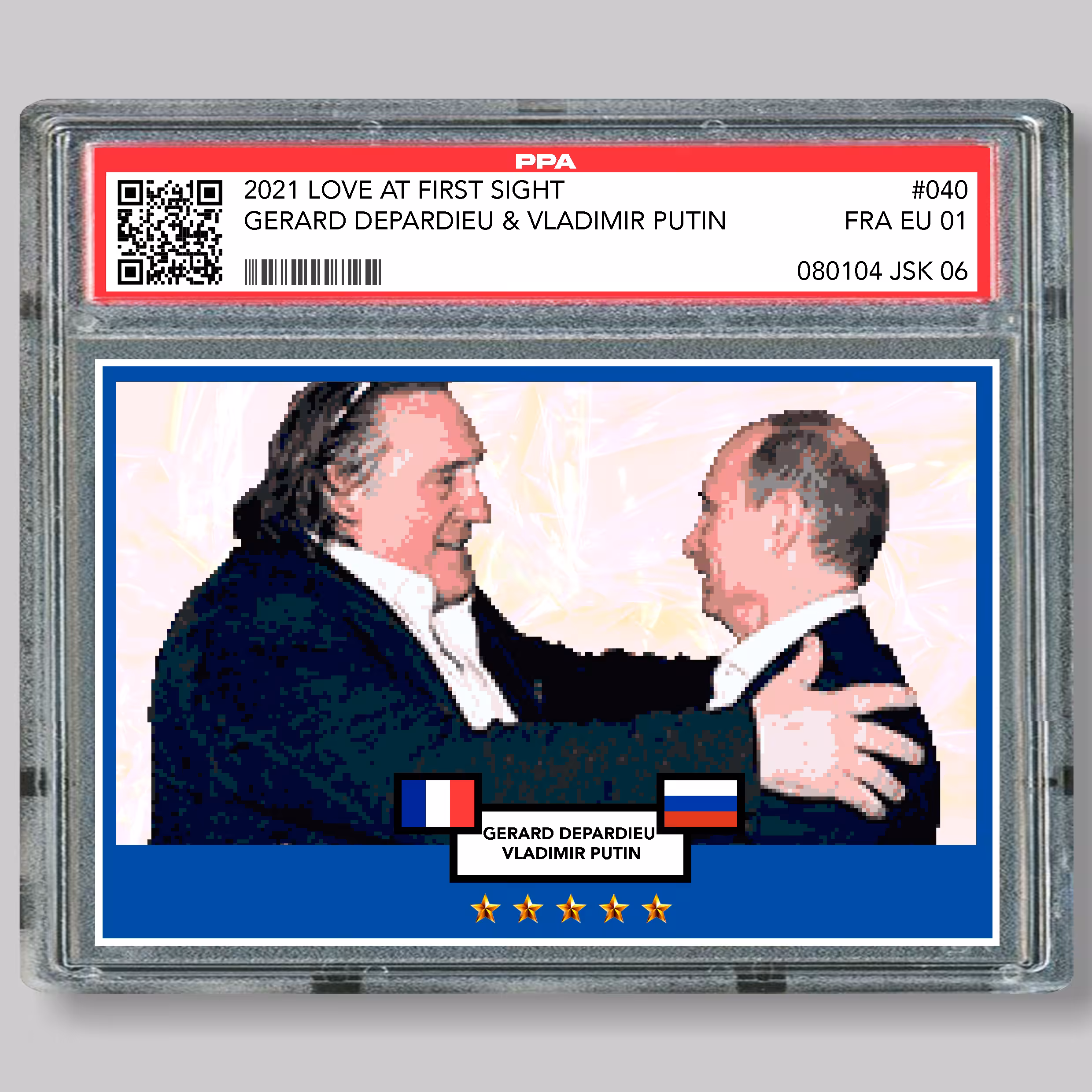 040 Gerard Depardieu & Vladimir Putin "Love at first sight"