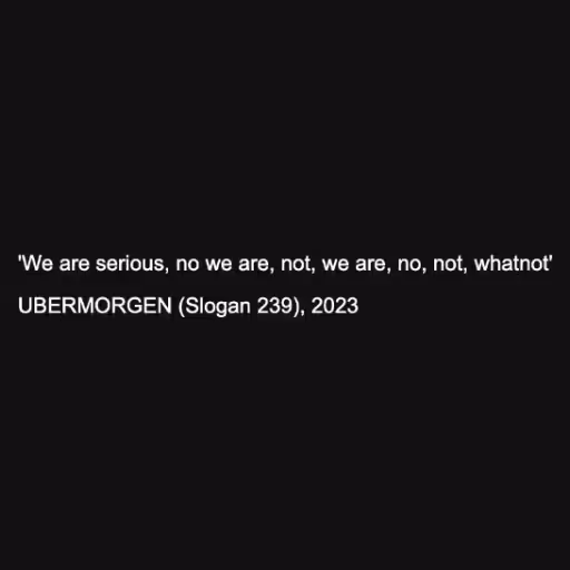 'We are serious, no ...