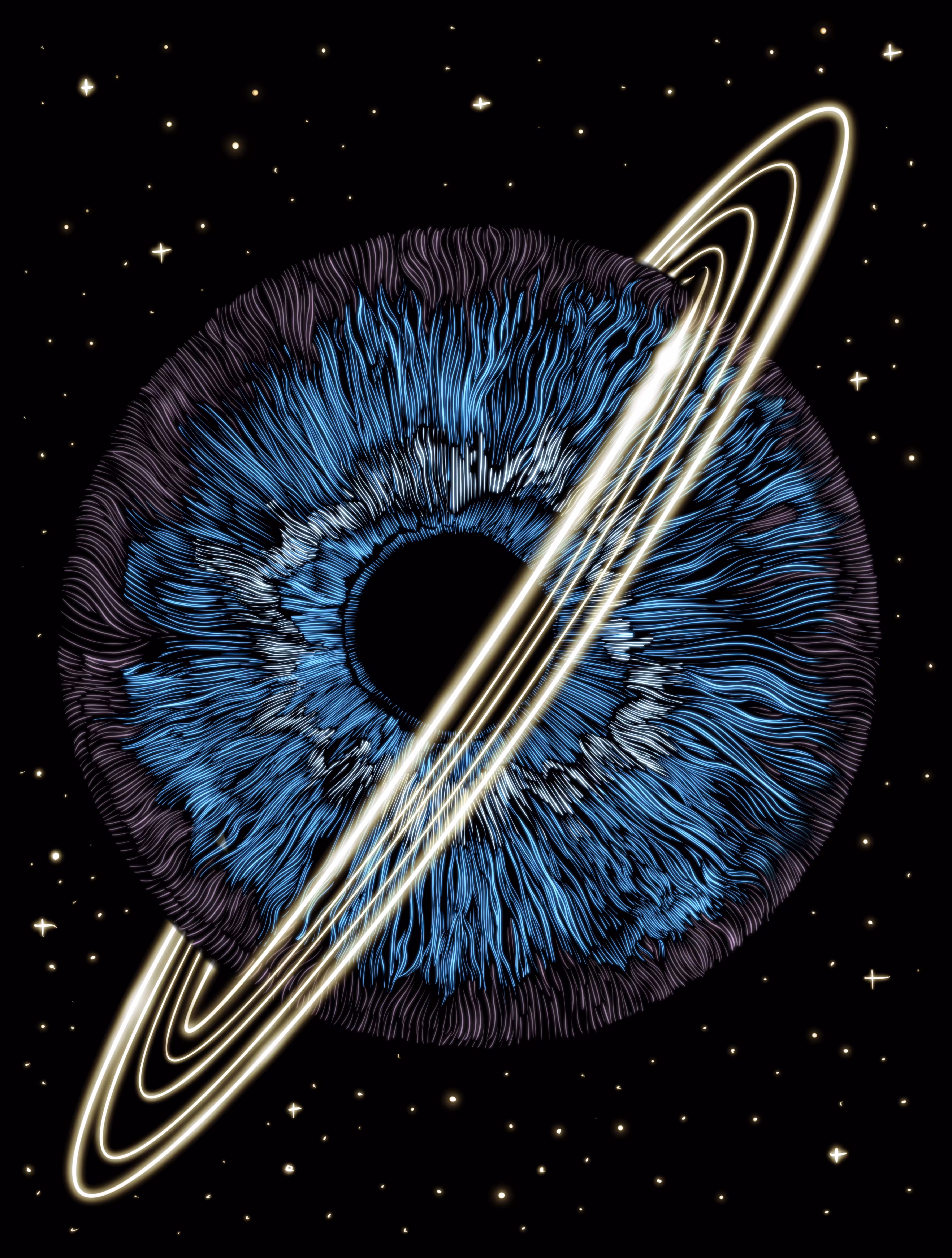 Blue Saturn