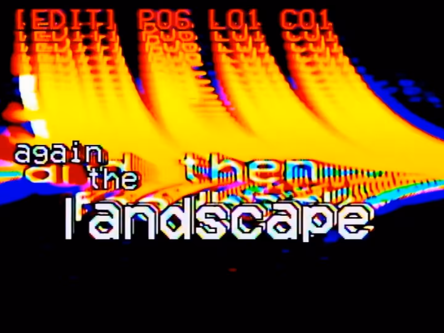 again the landscape #3