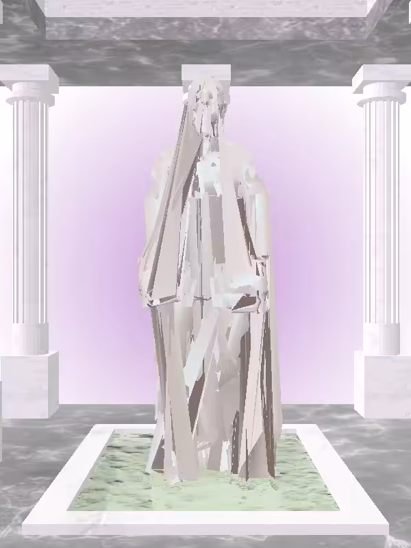 HeavenComputer: The Indifferent Matte Ivory Man #7136