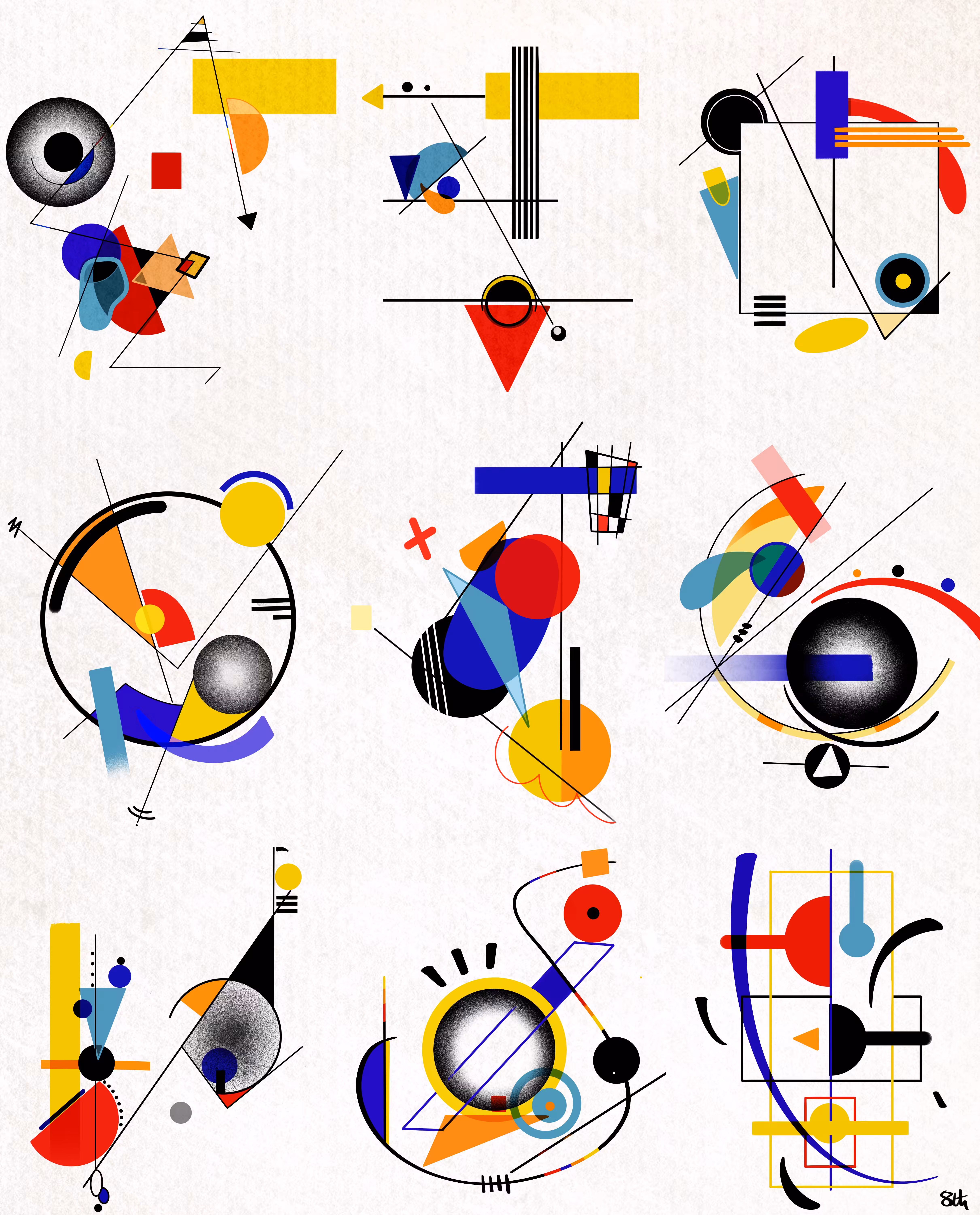 9 Sketches