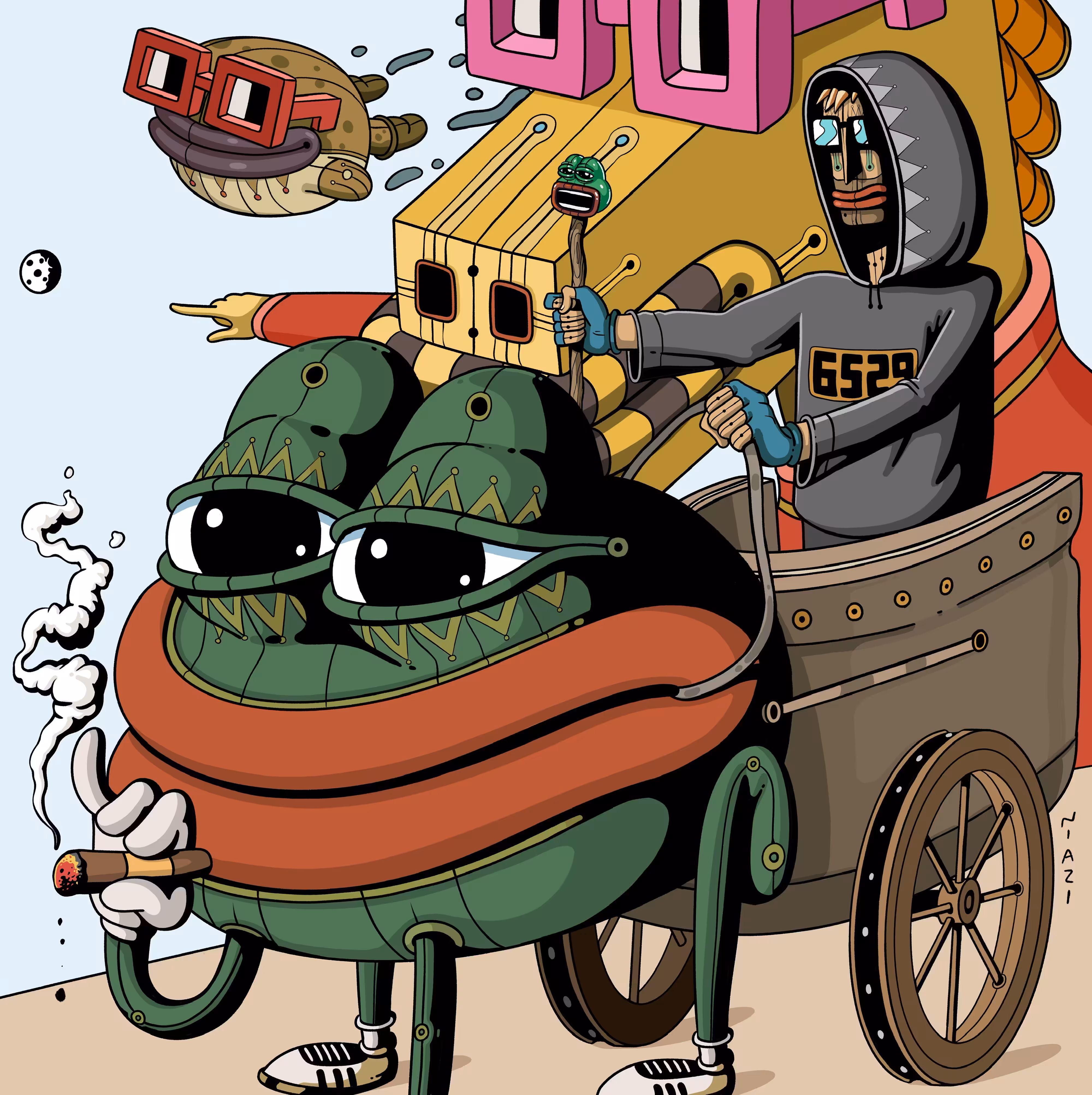TOADZPEPE41566529PUNKNOUNTOTHEMOON!VIBE