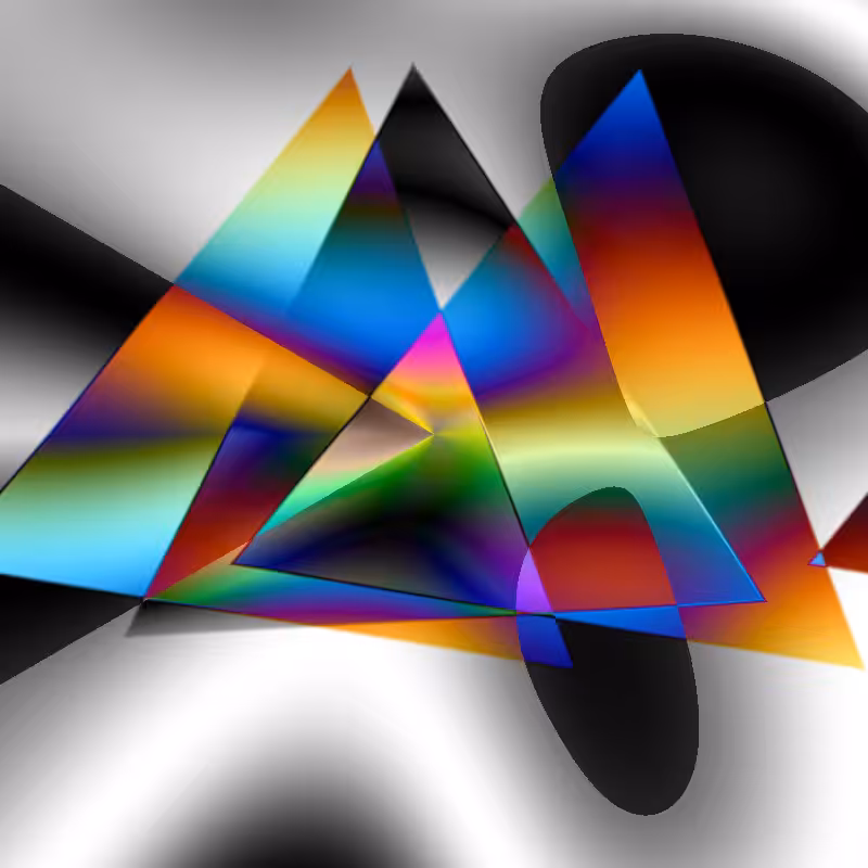 Triangle Mirrors #41